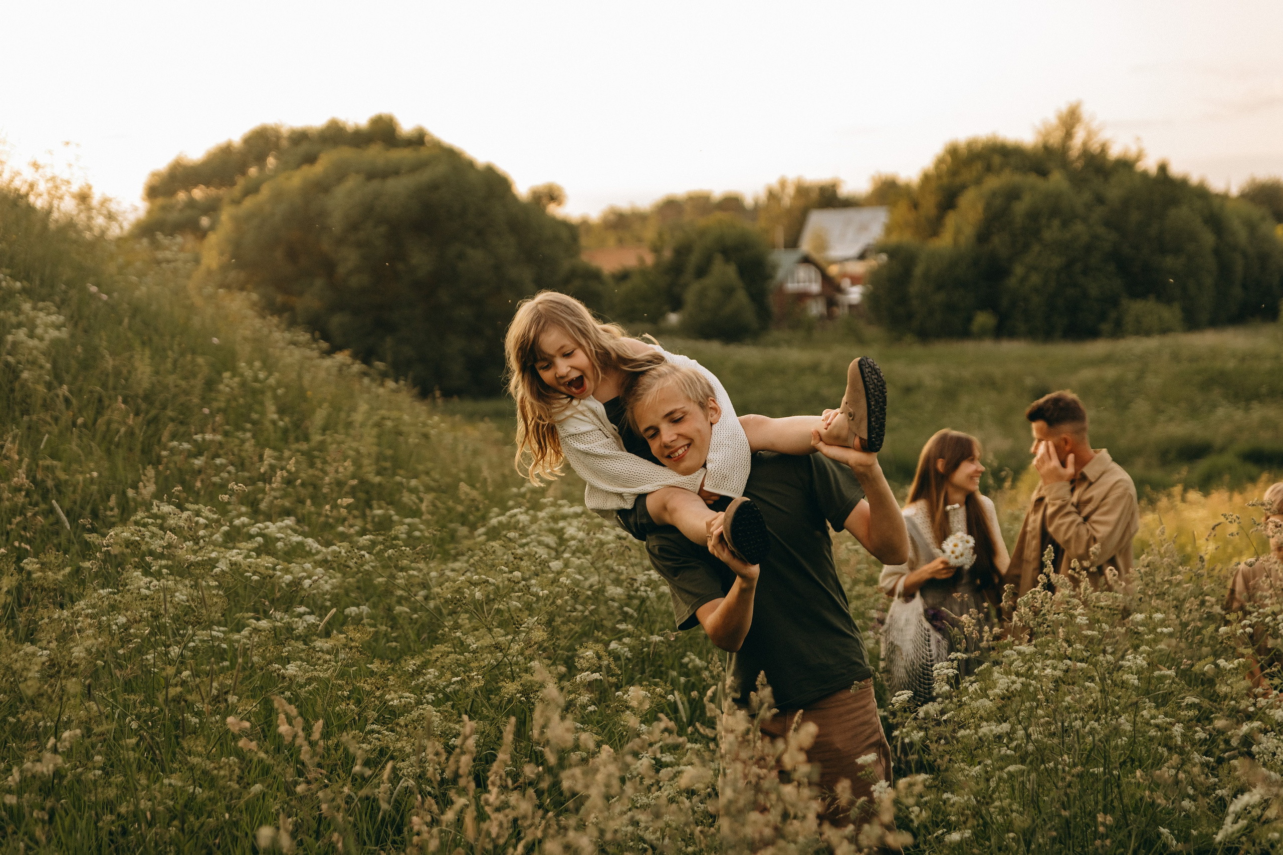 Наталья, Дмитрий, Артем, Леша и Аглая. Семейный фотограф В Москве Александра Дейкун