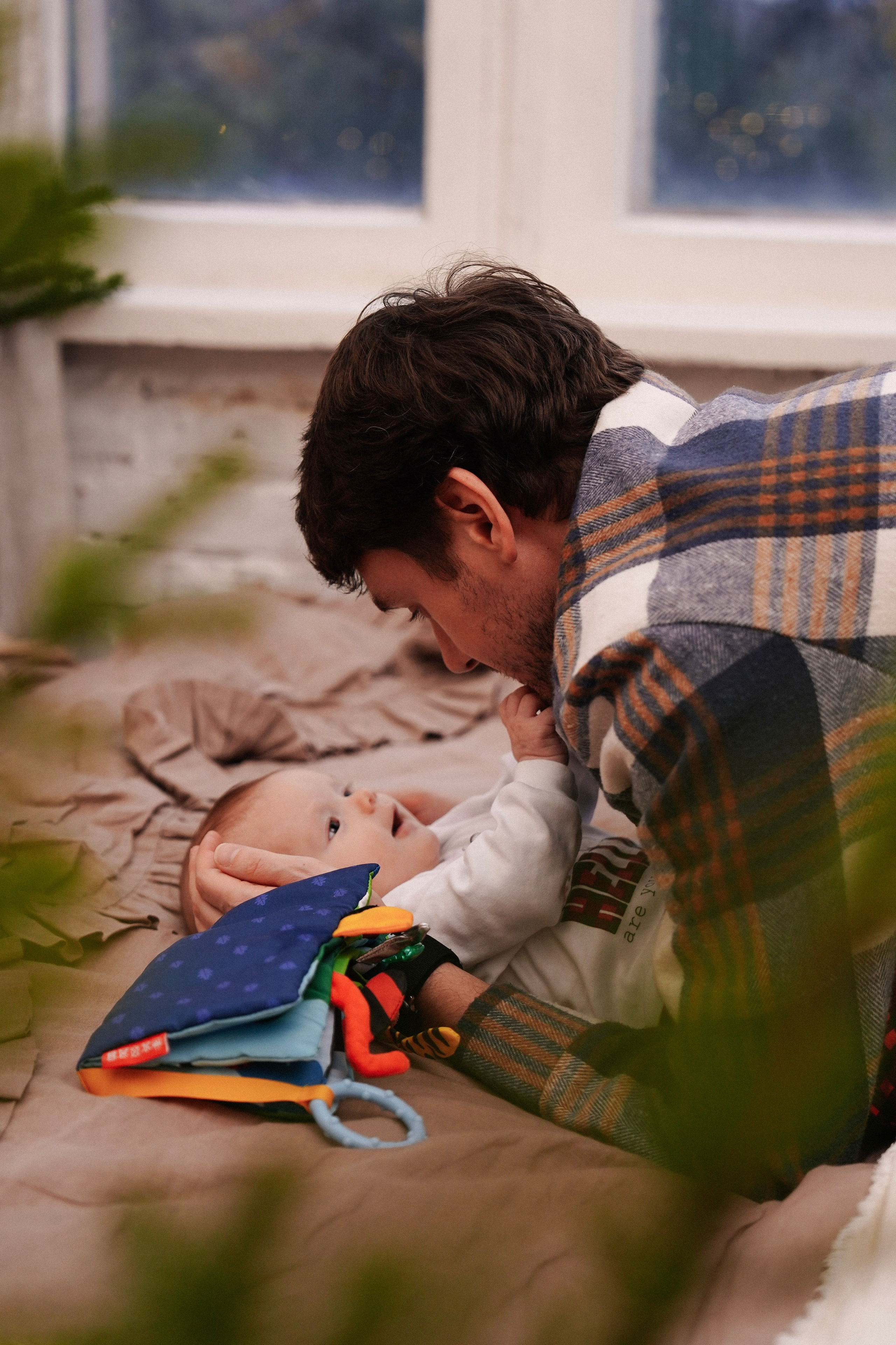 Семейная новогодняя съёмка. Фотограф с психологическим образованием