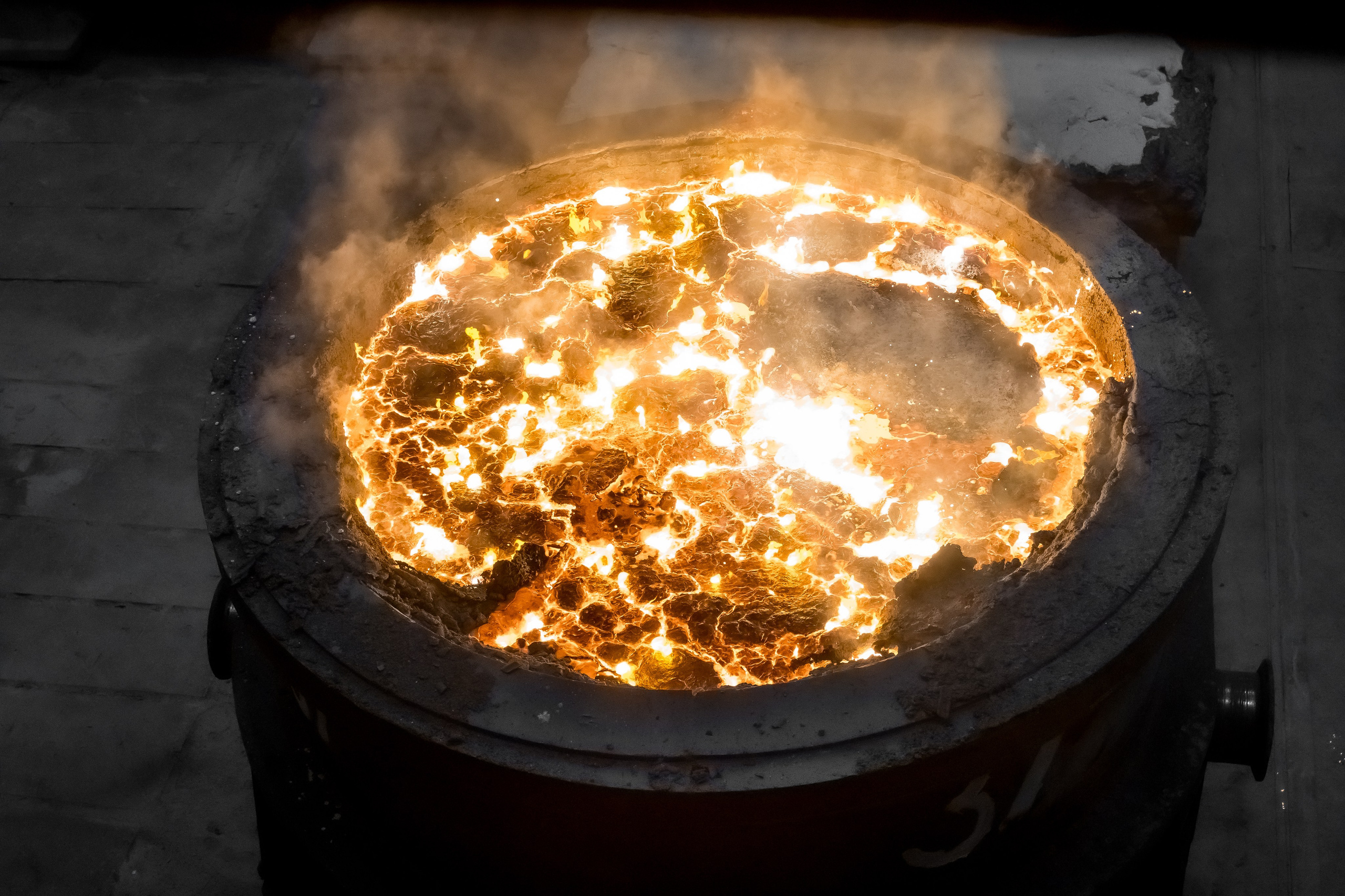 ККЦ выплавил 900-миллионную тонну стали. Сергей Петруша. Фотограф