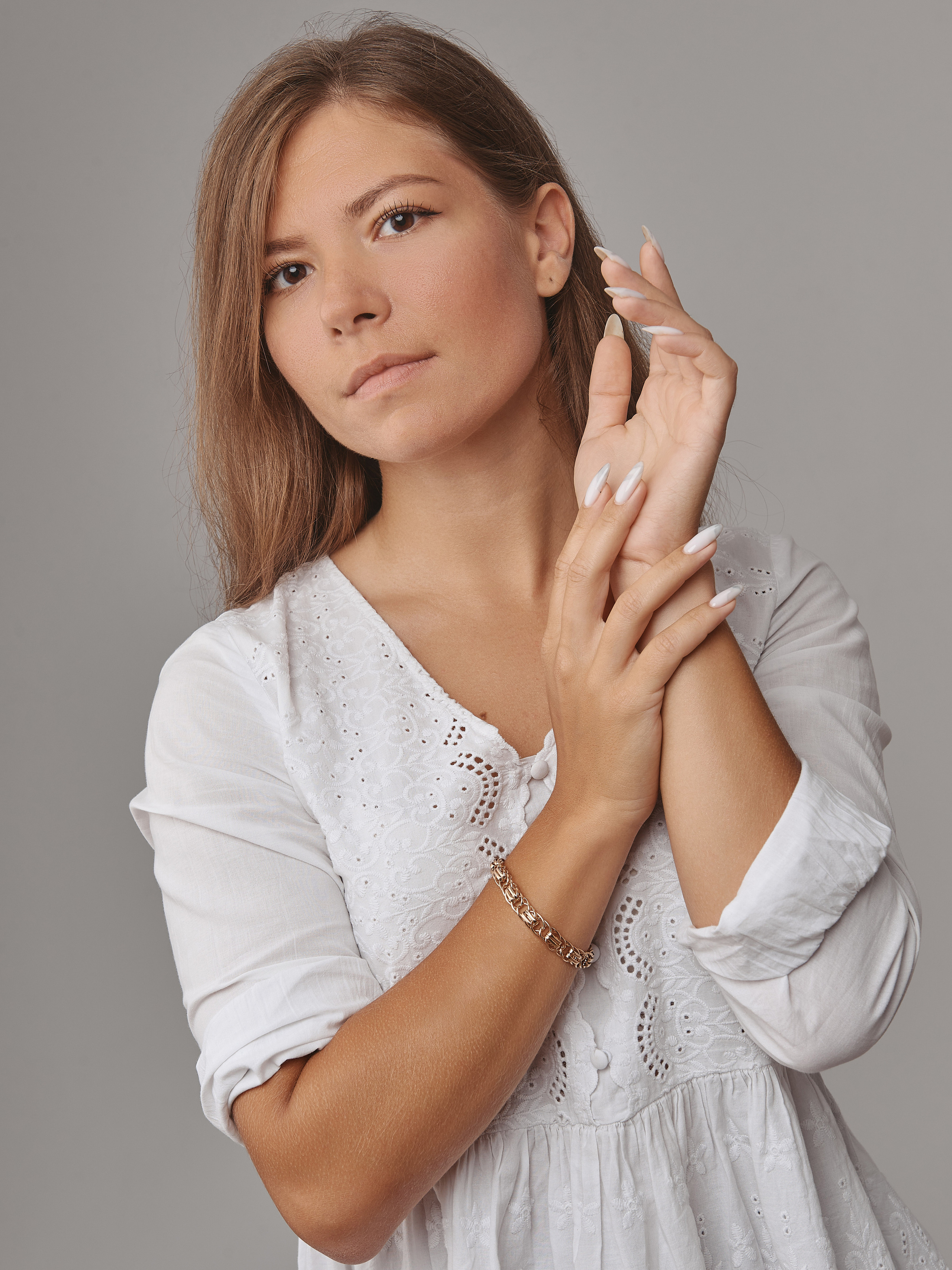 Съемка каталога ювелирных изделий на модели. Фотограф Федор Захаров