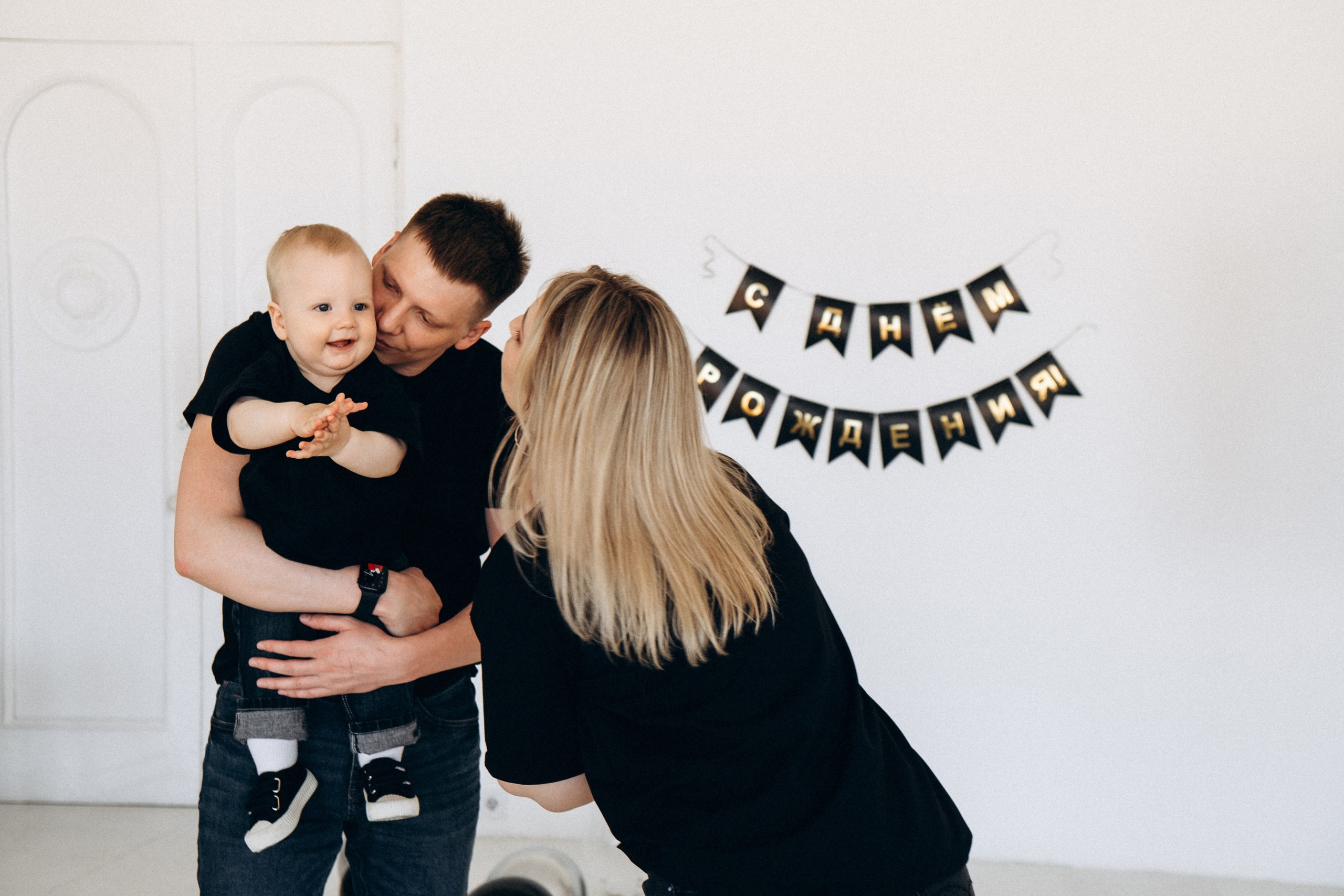 Детская, семейная фотосессия на годик в Спб. Фотограф в Санкт-Петербурге Кристина Брянская