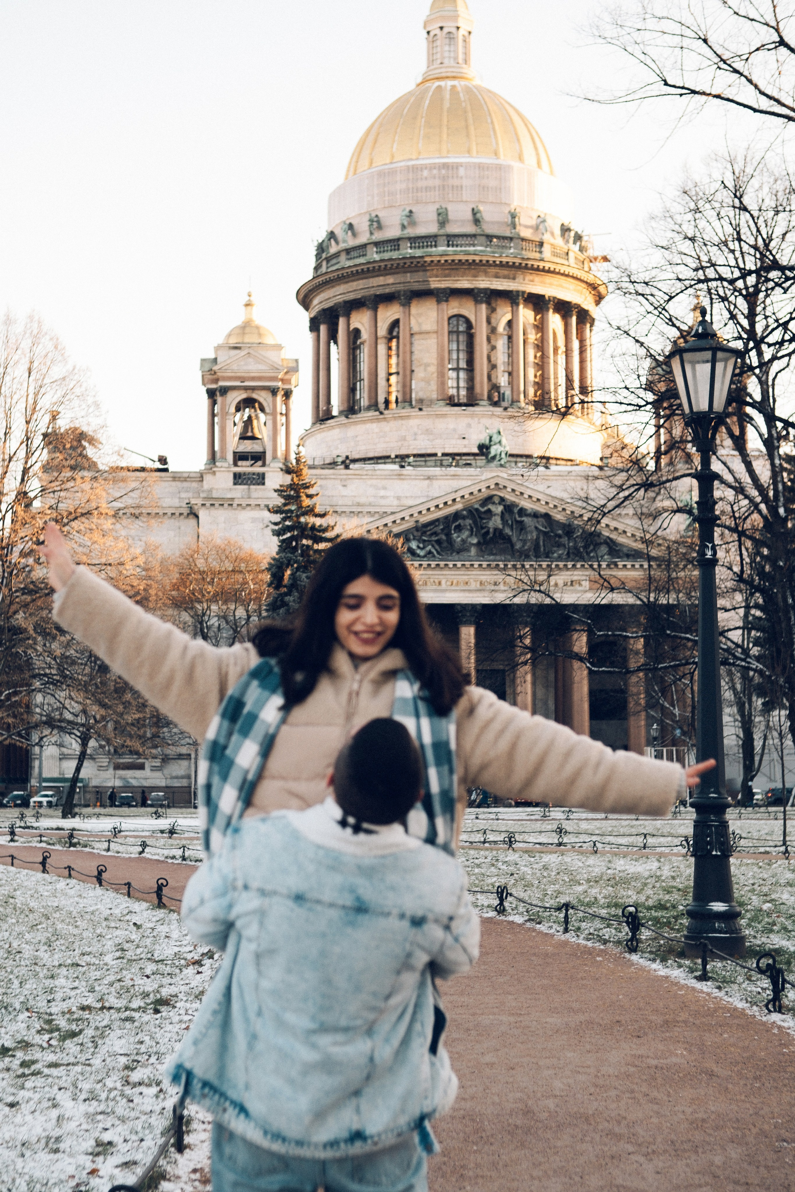 От Дворцовой к Исаакиевскому (зима). Фотограф в Санкт-Петербурге Кристина Брянская
