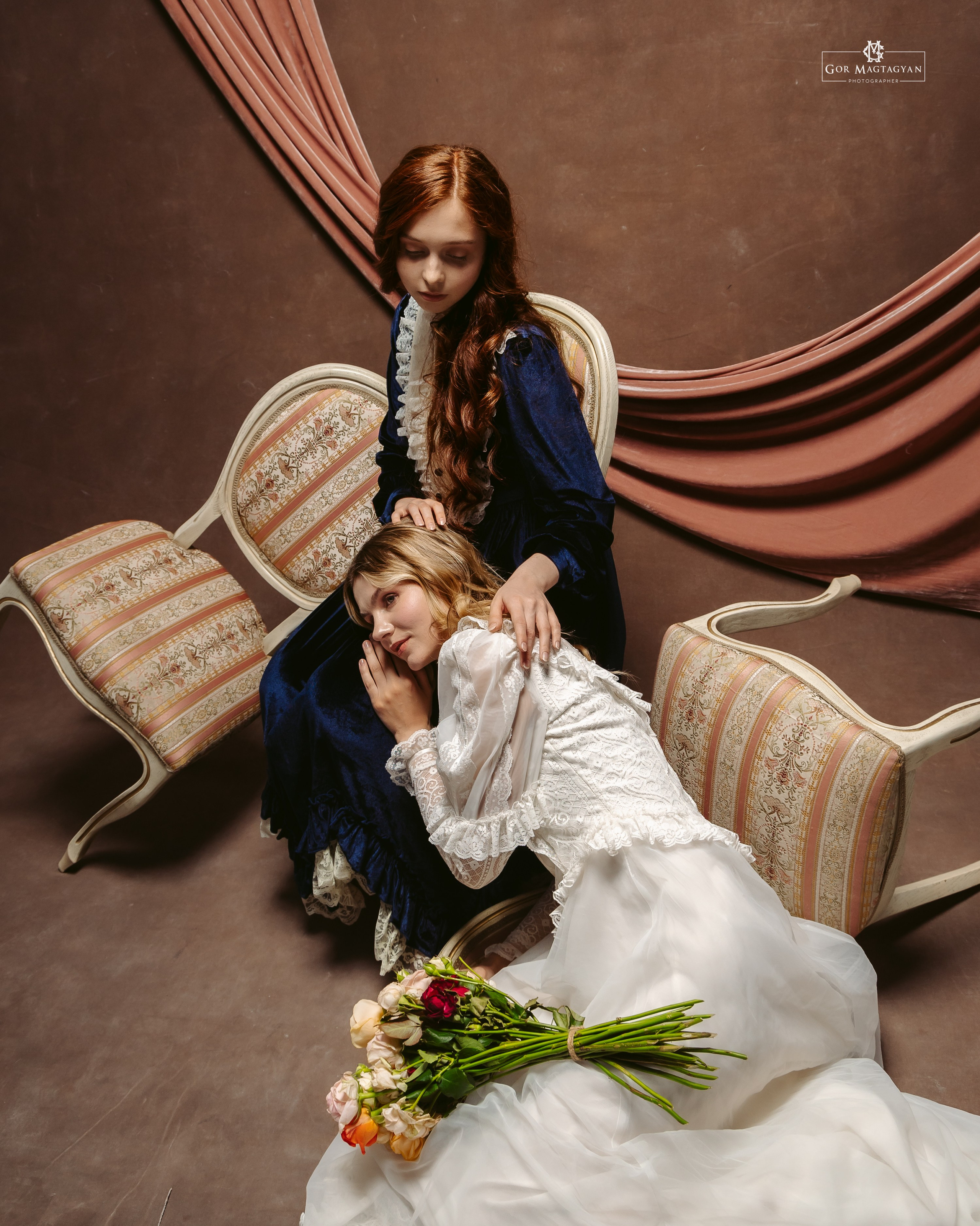 Невеста и сестра. Свадебный Фотограф в Москве Гор Магтагян