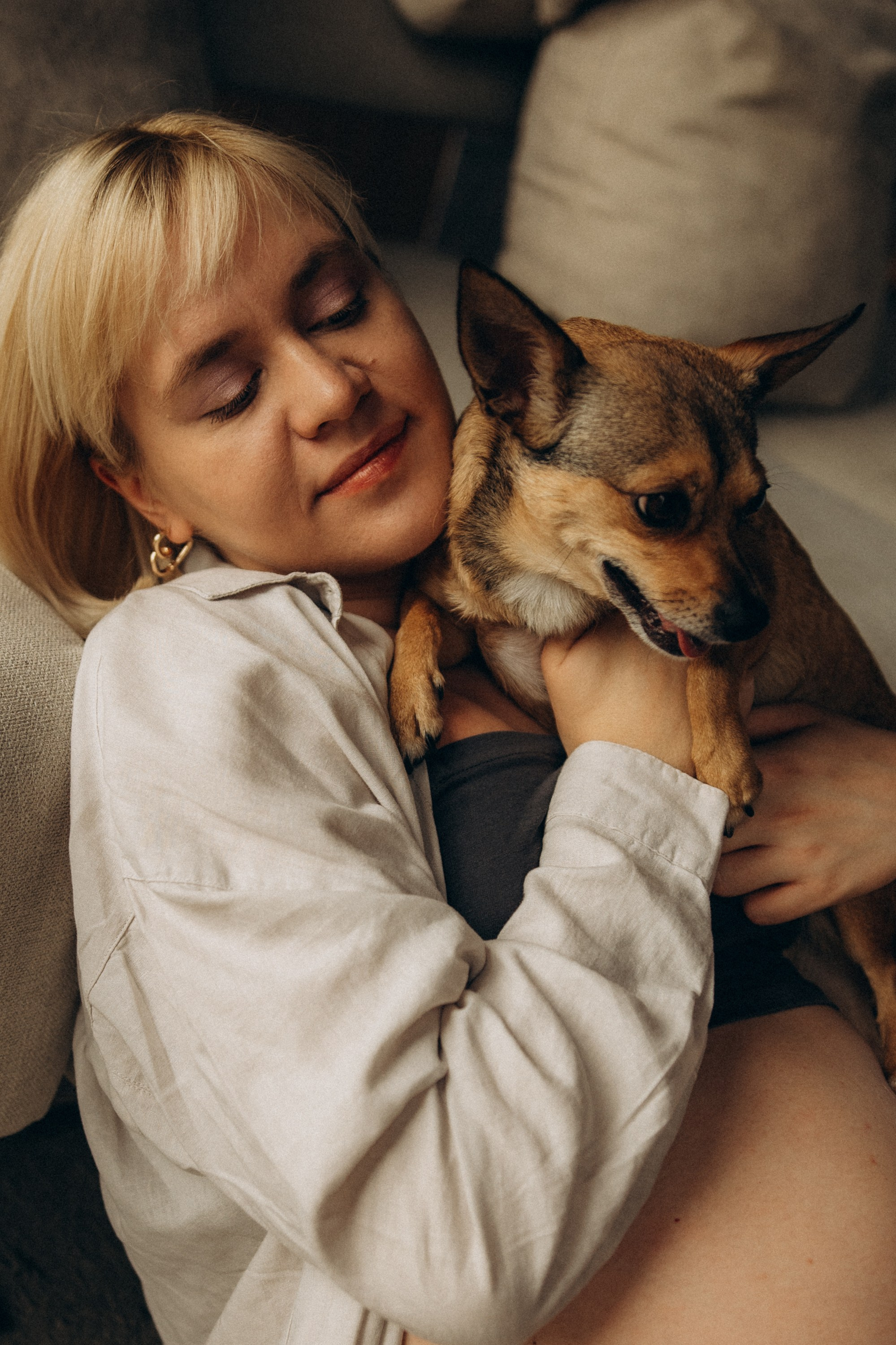 Алена, Антон и Гая. Гаврилова Настя семейный фотограф lifestyle в Москве