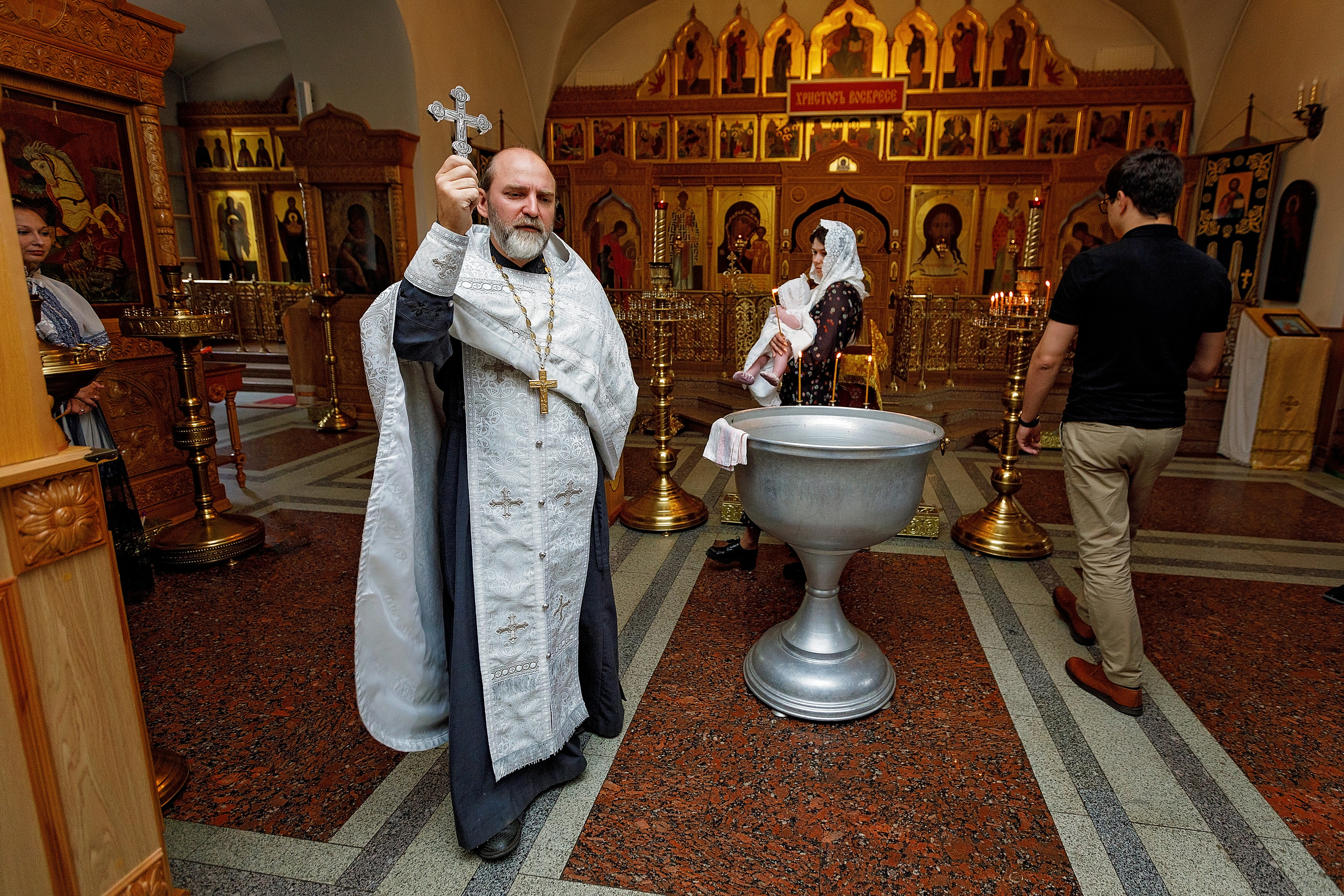 Фотограф для съемки крещения в Москве. Геннадий Степанов —фотограф в Москве