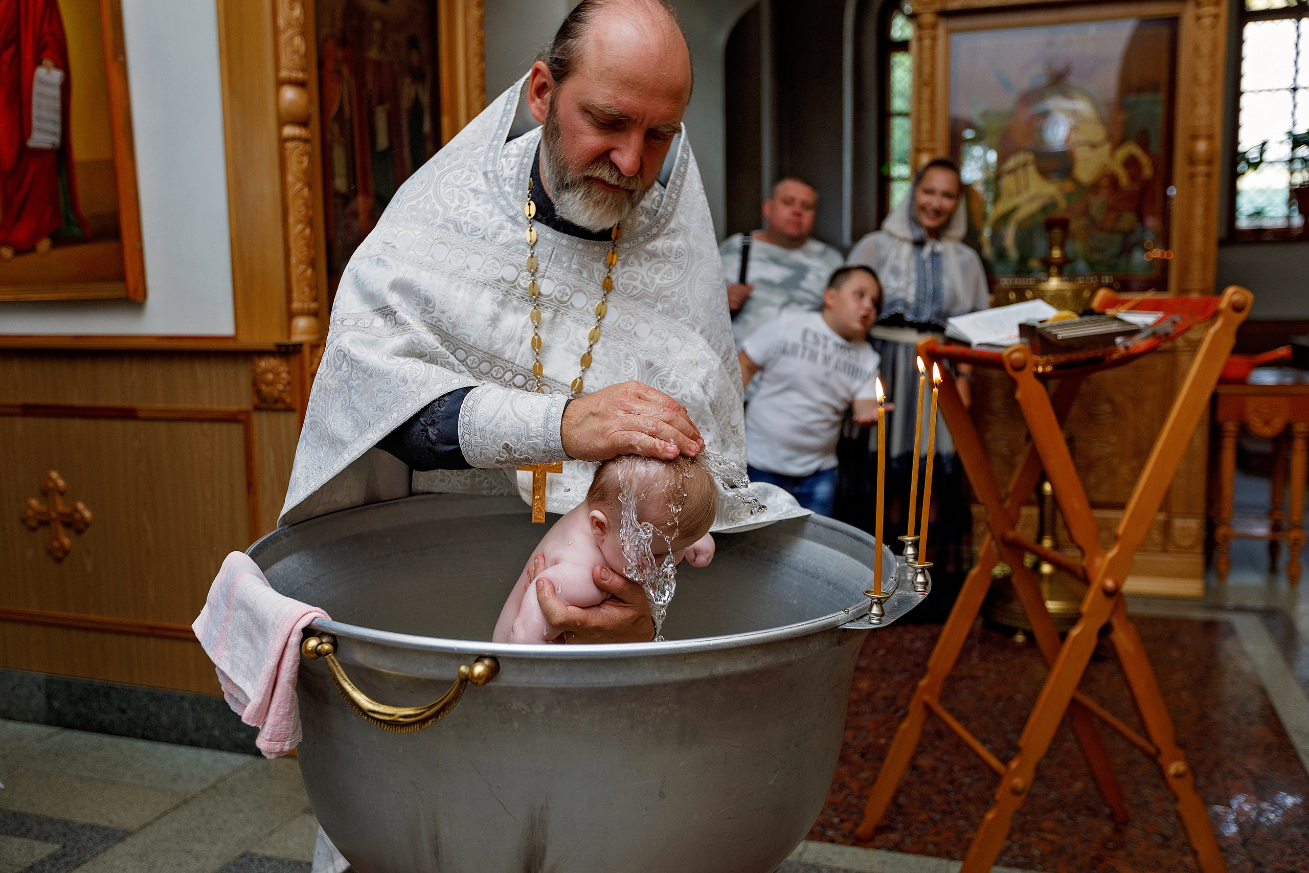 Фотограф для съемки крещения в Москве. Геннадий Степанов —фотограф в Москве