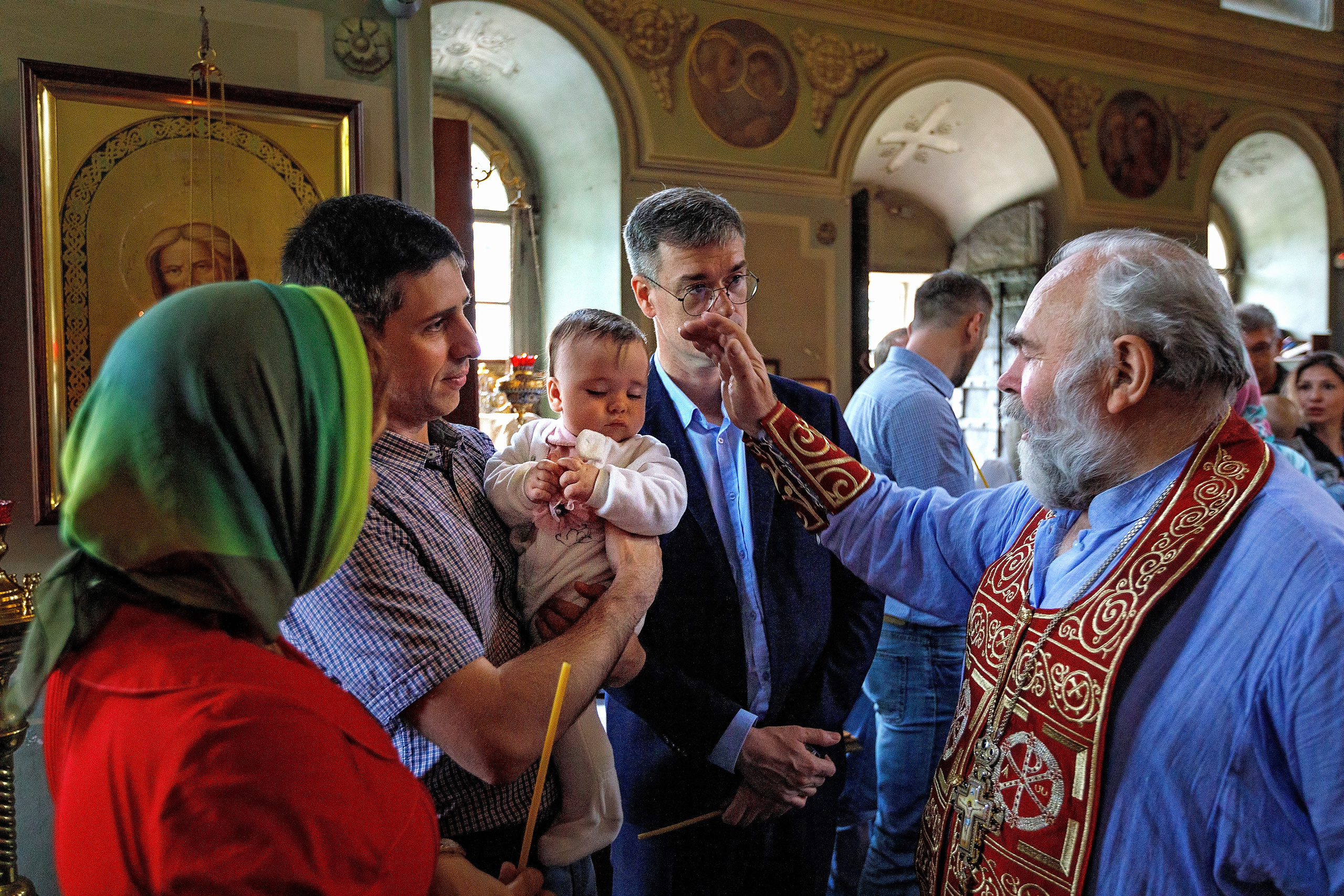 Фотограф для съемки крещения в Москве. Геннадий Степанов —фотограф в Москве