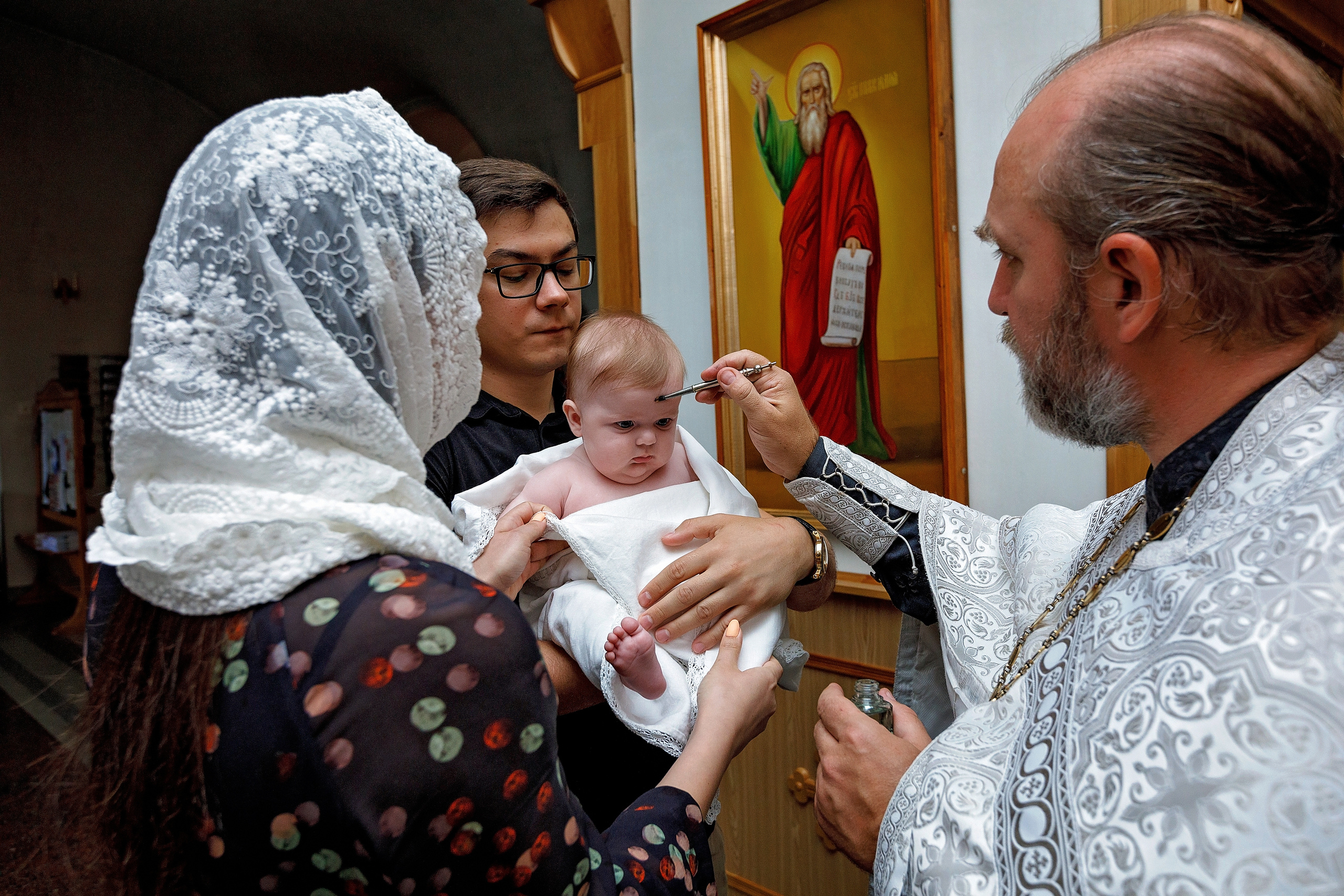 Фотограф для съемки крещения в Москве. Геннадий Степанов —фотограф в Москве