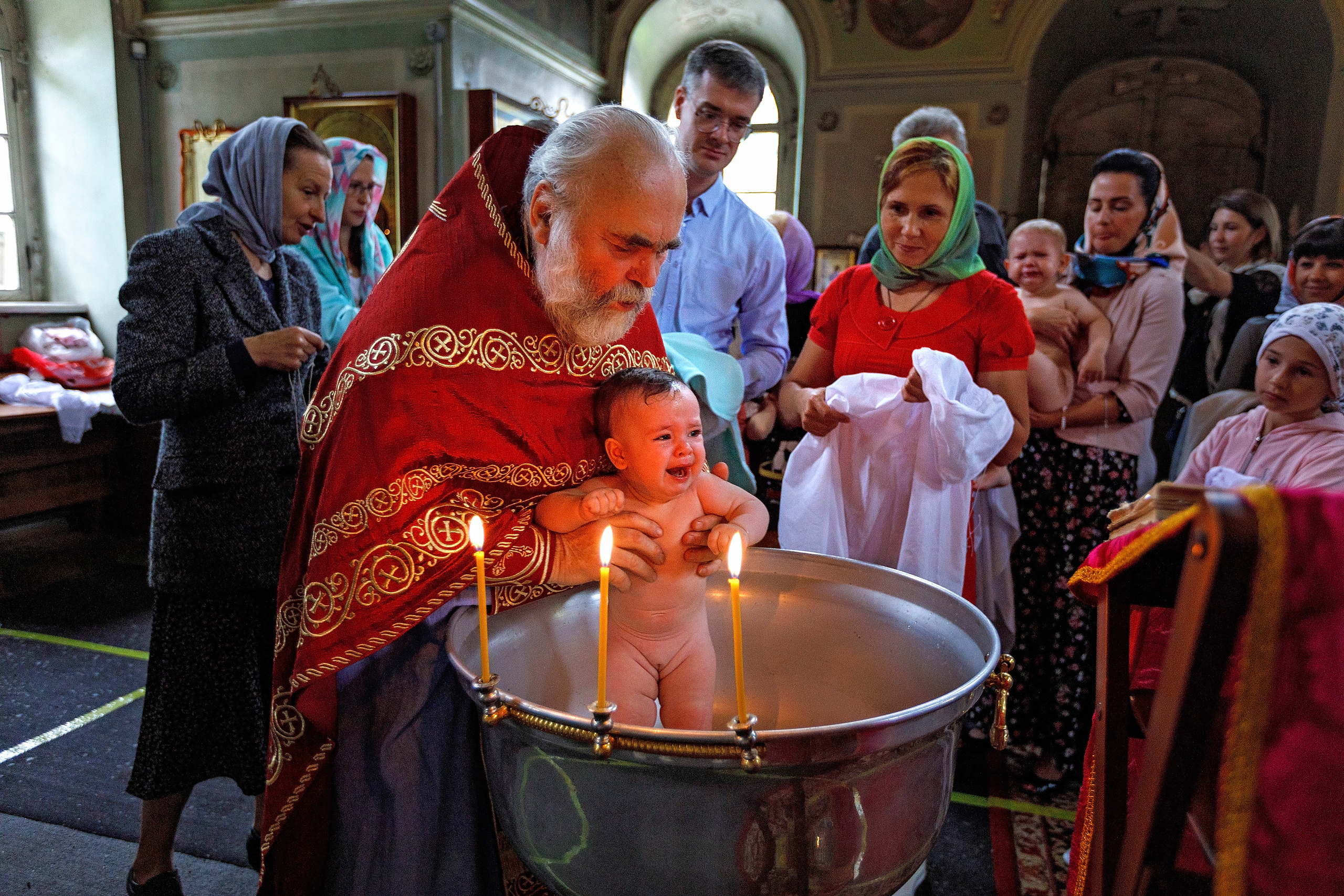 Фотограф для съемки крещения в Москве. Геннадий Степанов —фотограф в Москве