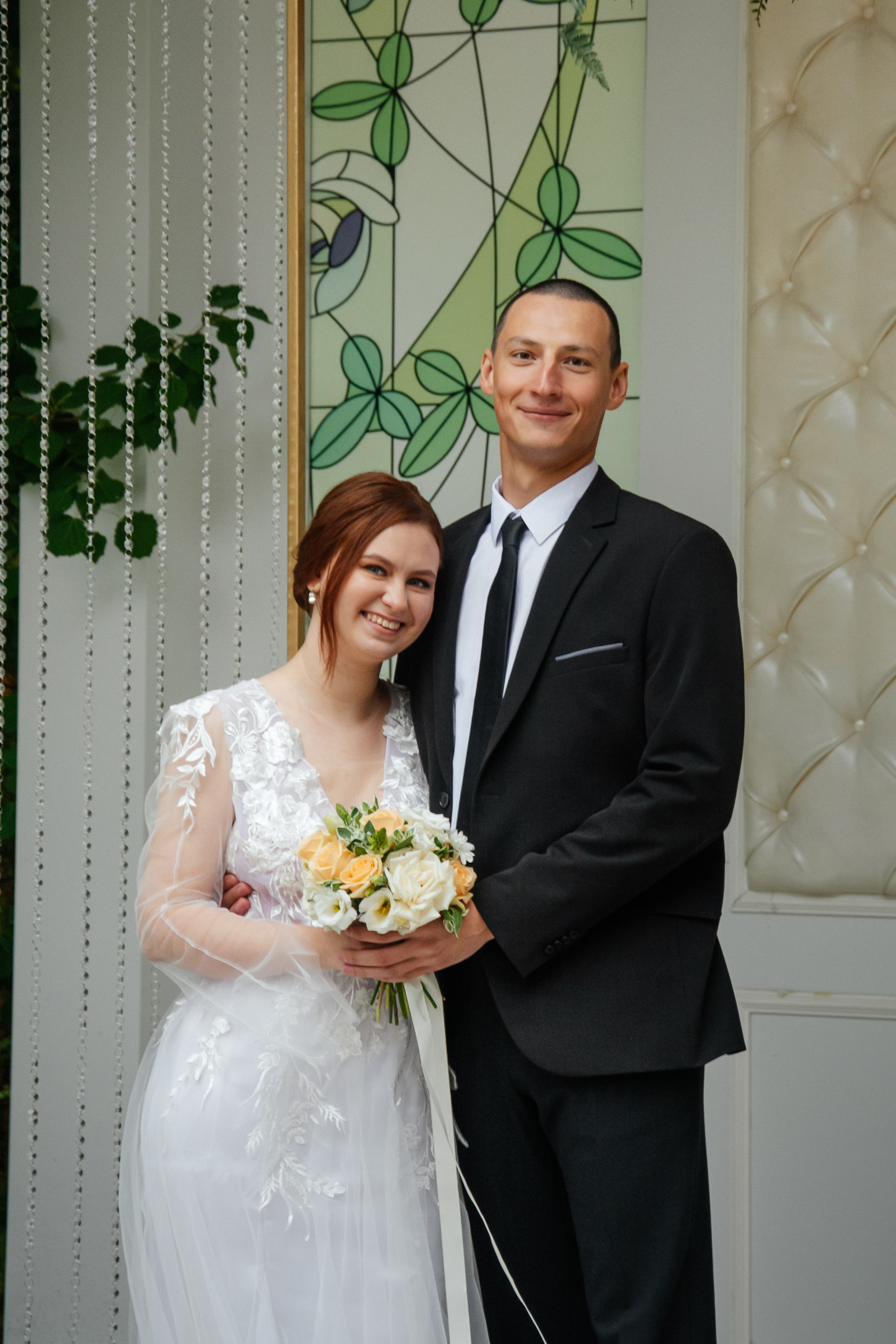 Счастливые муж и жена