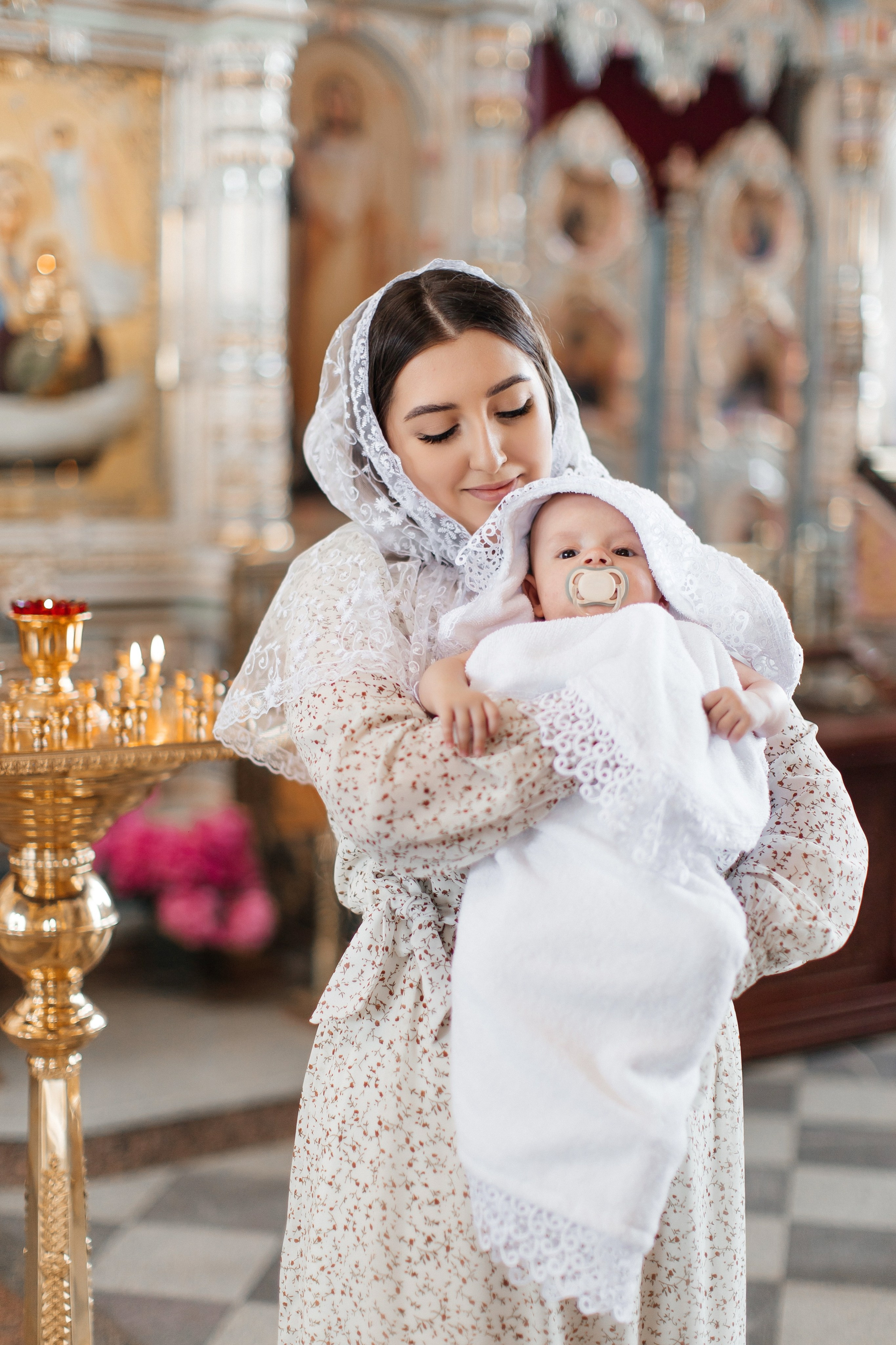 Таинство Крещения. Фотограф Лиана Артемова в Пензе