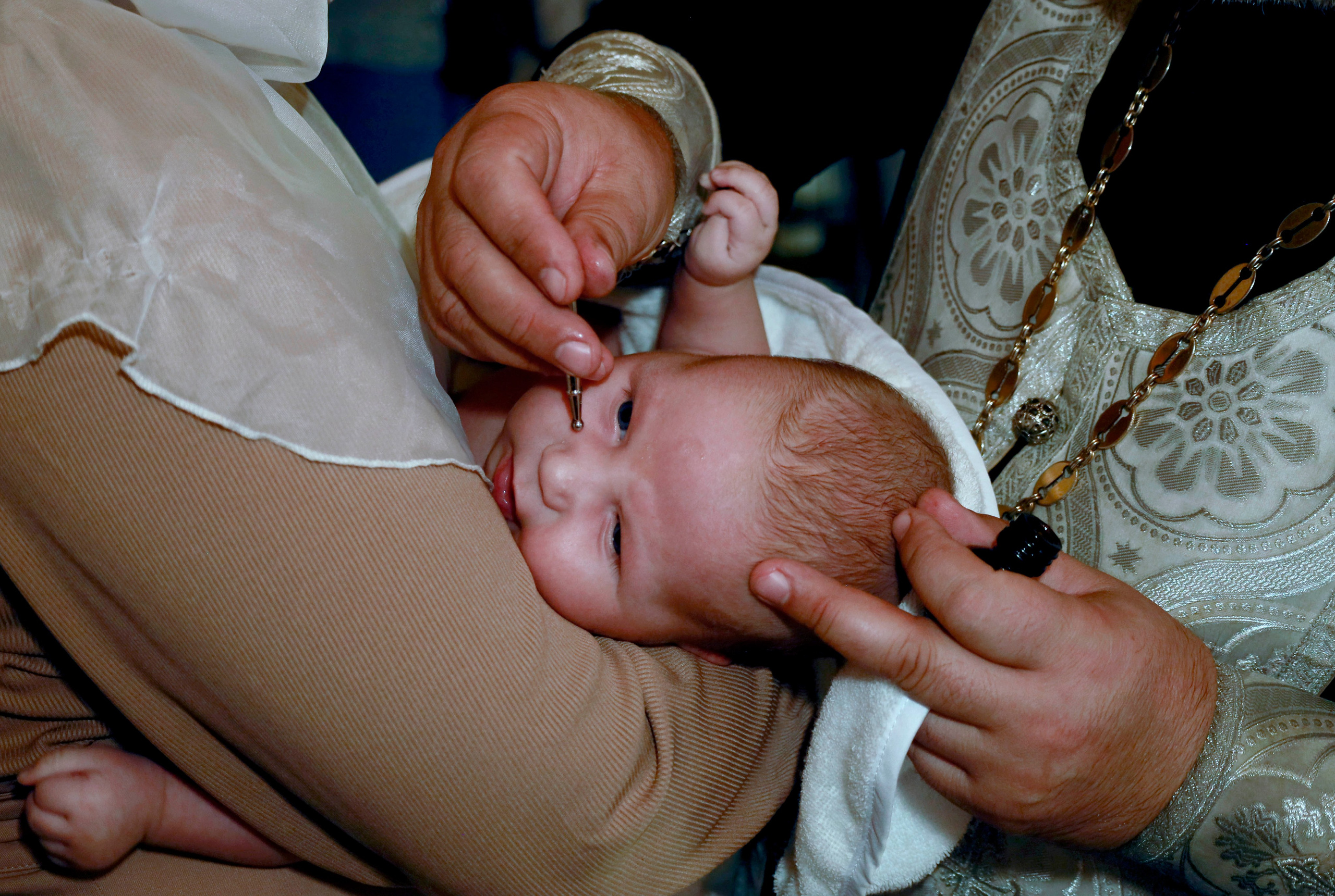 Таинство крещения Глеба г. Шахты. Свадебный фотограф ростовская область