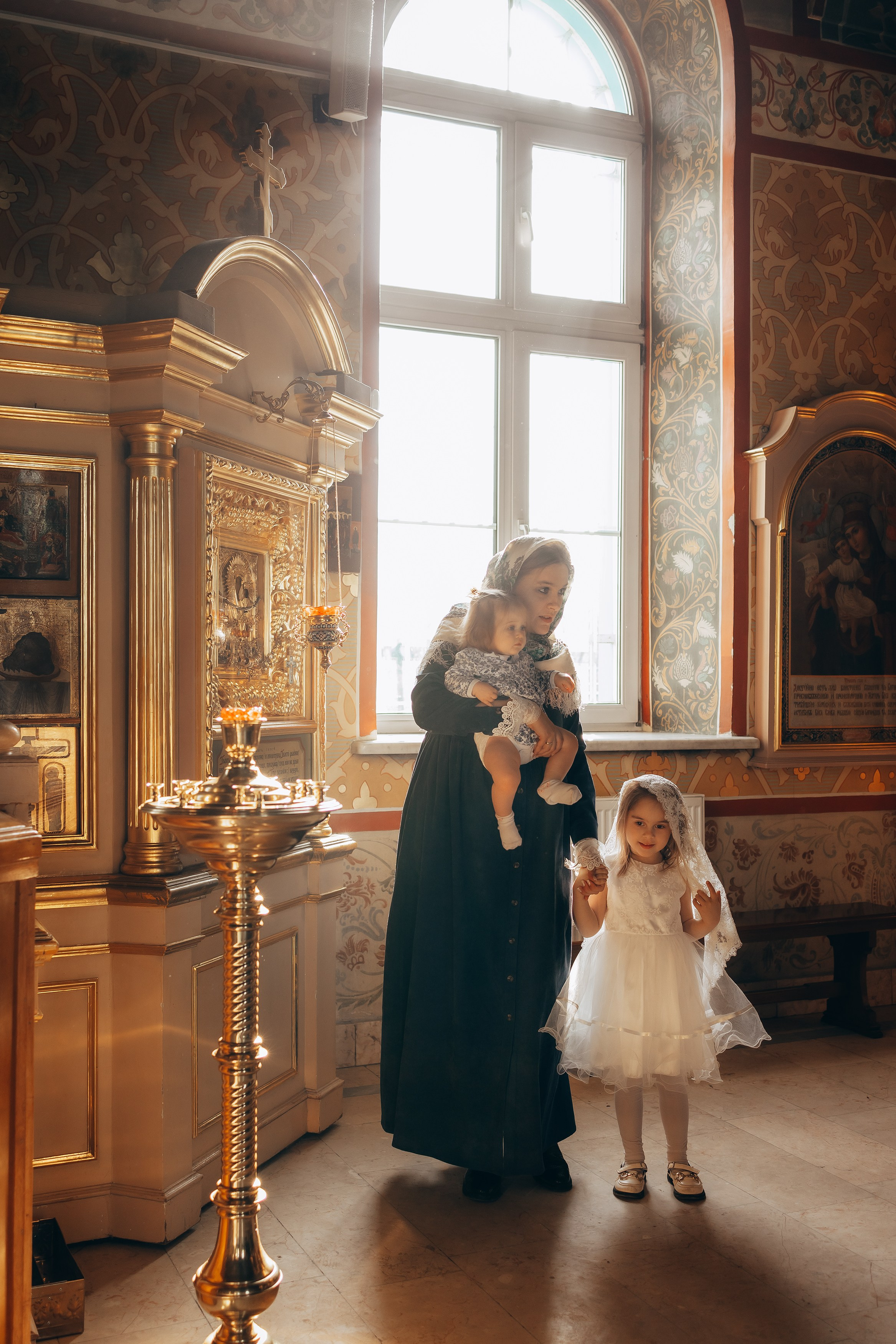 Крещение. Семейный фотограф, детские, семейные, лав стори съемки в Москве