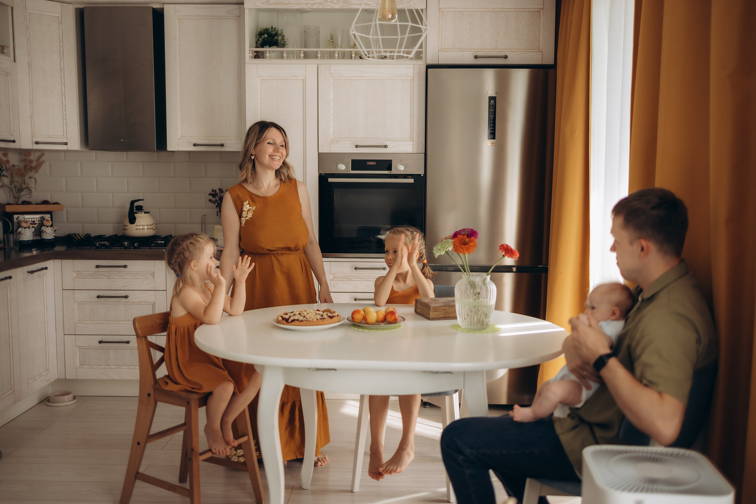 Тамара и большая семья. Семейный фотограф, детские, семейные, лав стори съемки в Москве