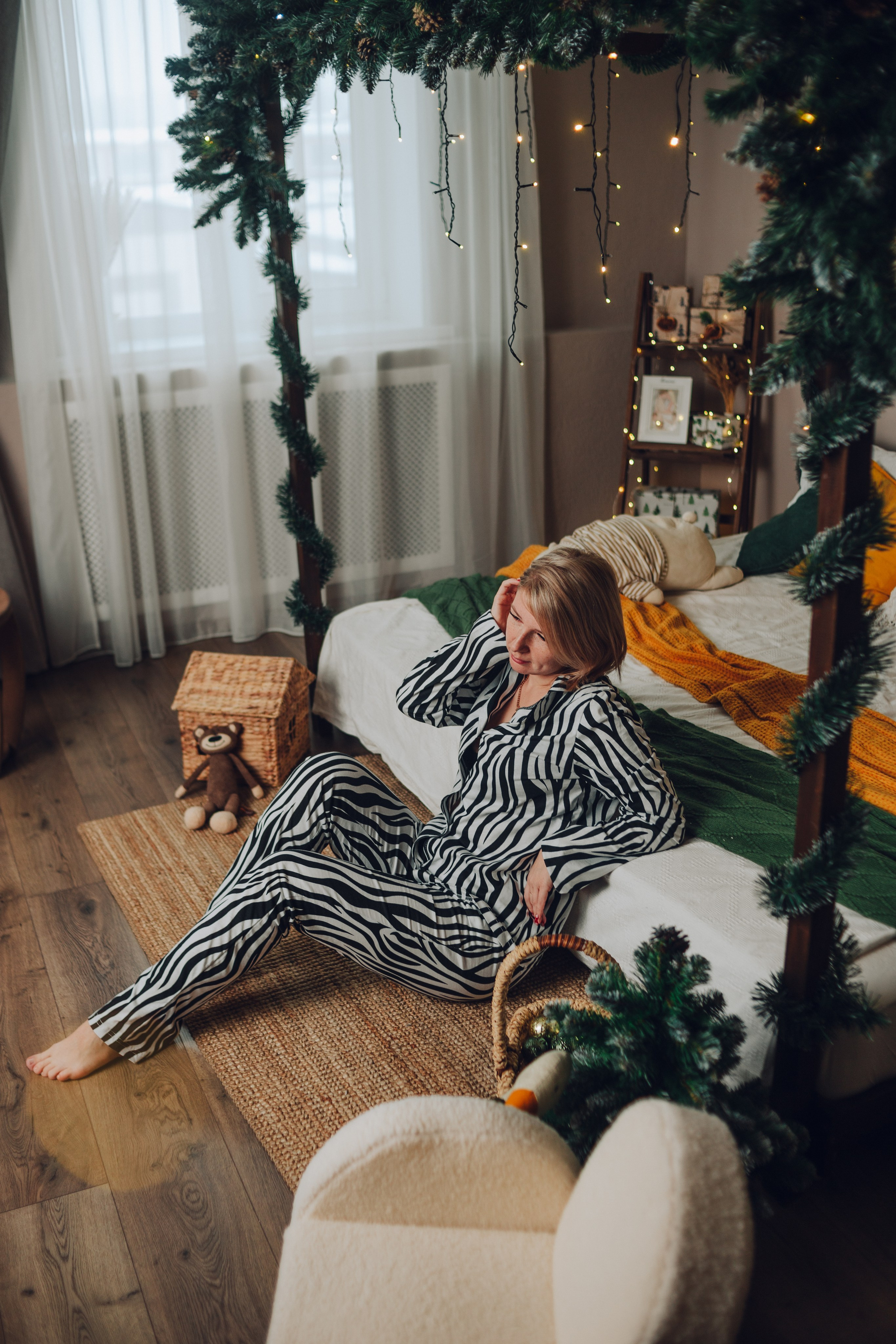 Оля и ее доченьки. Фотограф Брянск