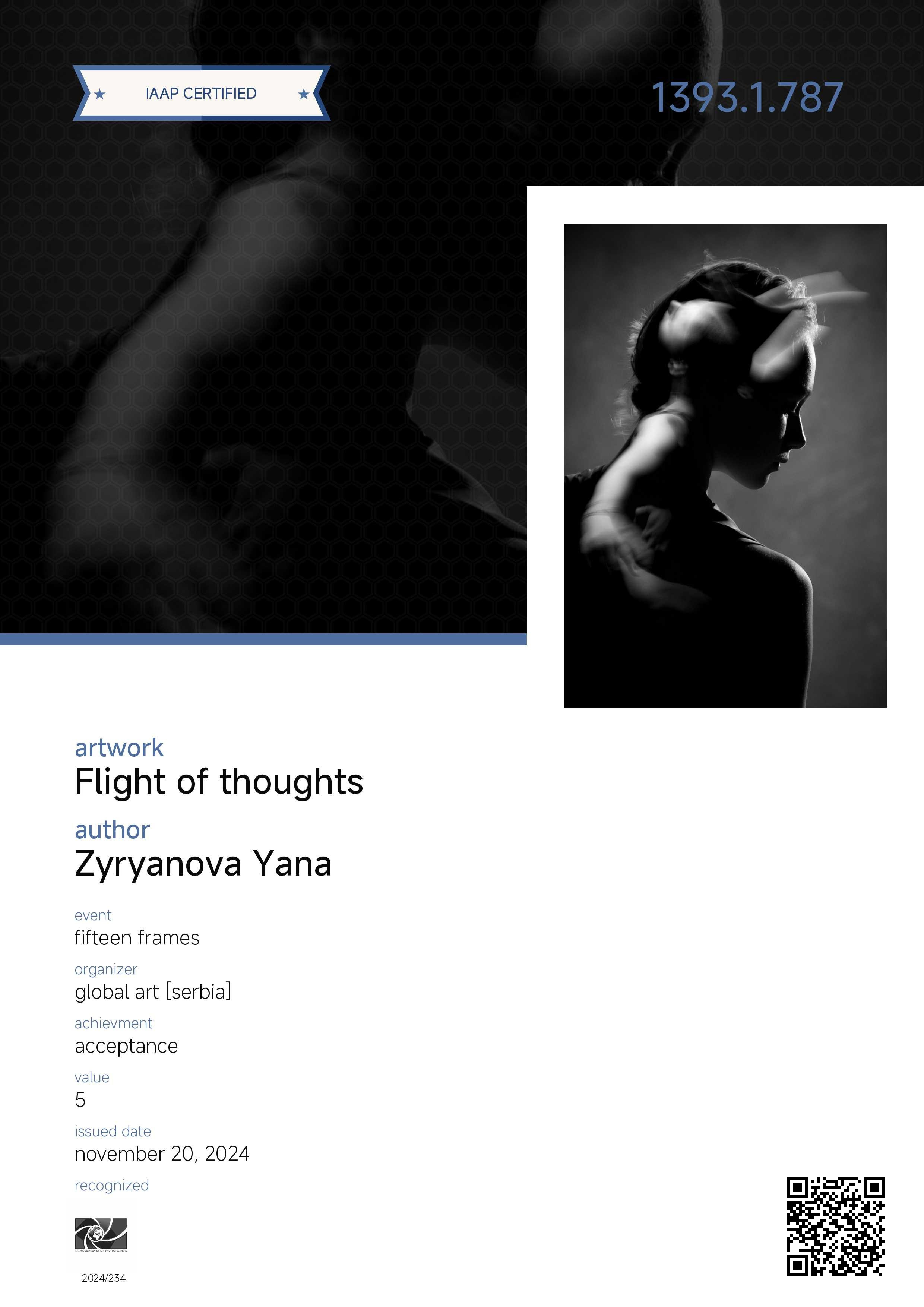 Дипломы. Фотограф Зырянова Яна, Снежинск, Екатеринбург, Челябинск