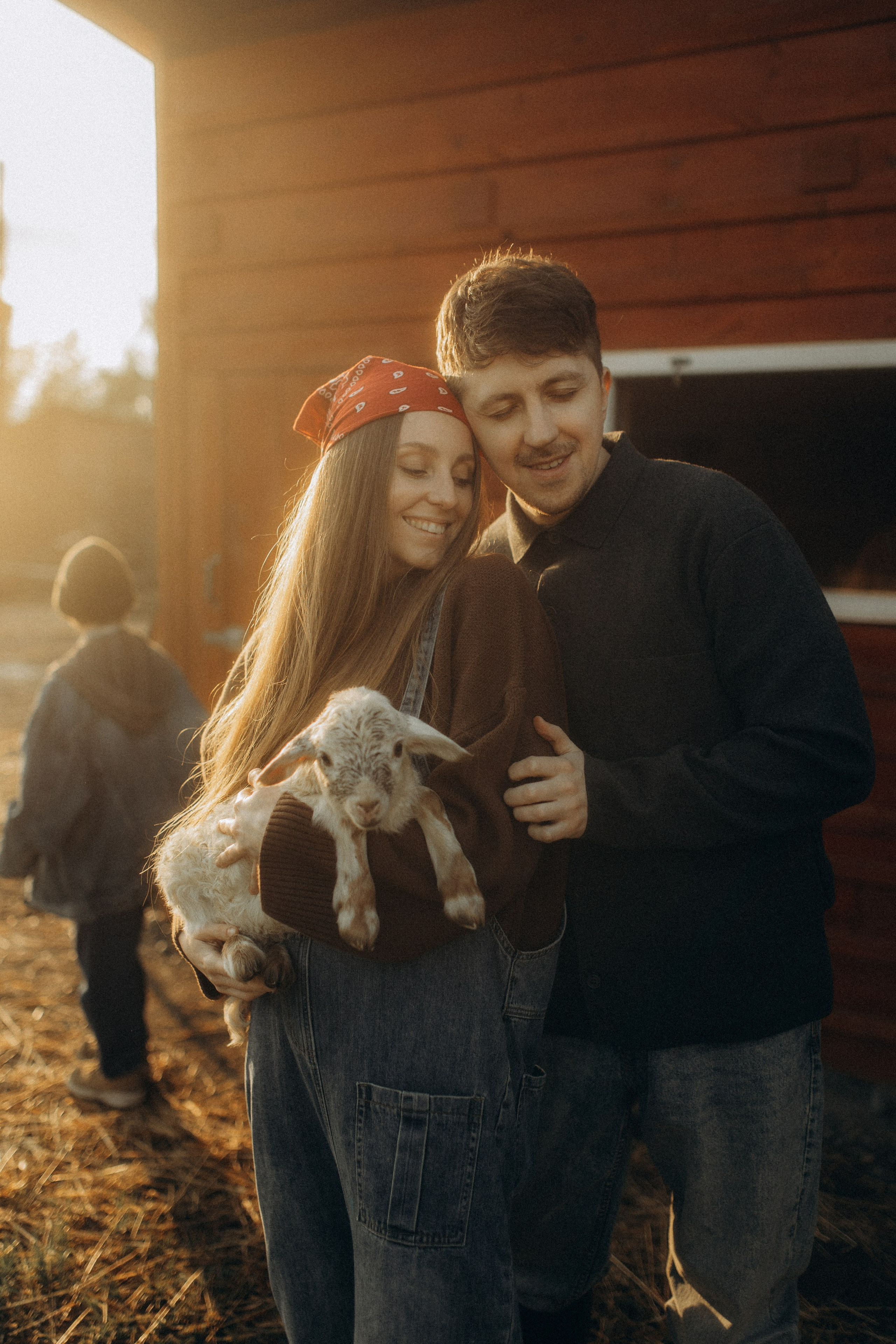 Семейная фотосессия на ферме. Семейный и свадебный фотограф в Новосибирске/Бийске Екатерина Логинова