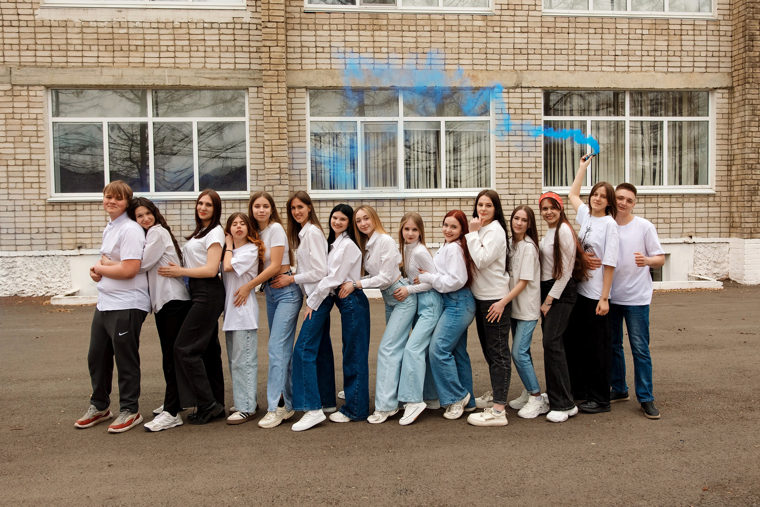 11 класс с. Барабаш. Фотограф Любовь Корниенко, Примоский край