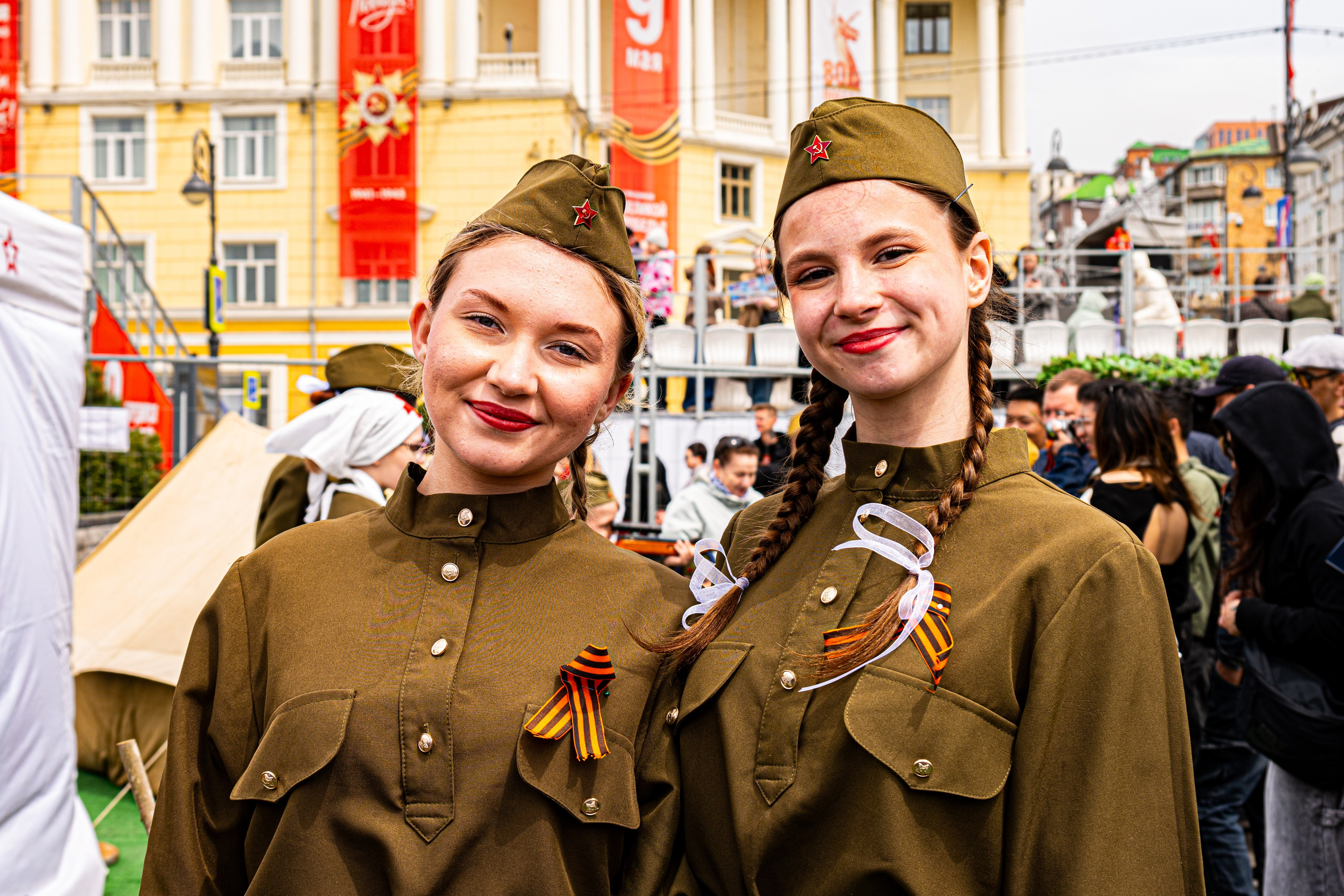 День Победы 2025. Репортажный и портретный фотограф во Владивостоке Денис Седов