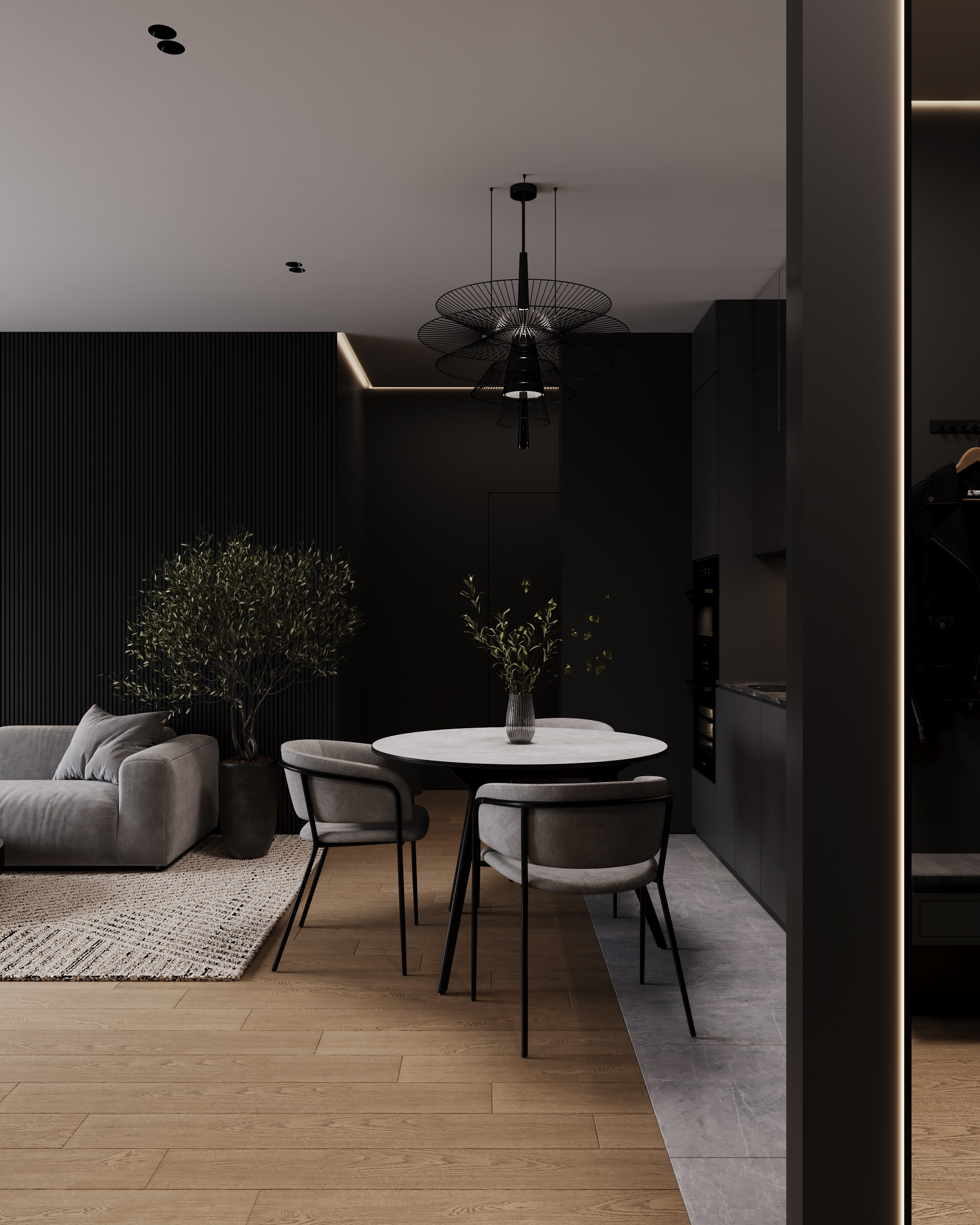 Ochakovo. Дизайн интерьера | 3D визуализация | Миланская Марина