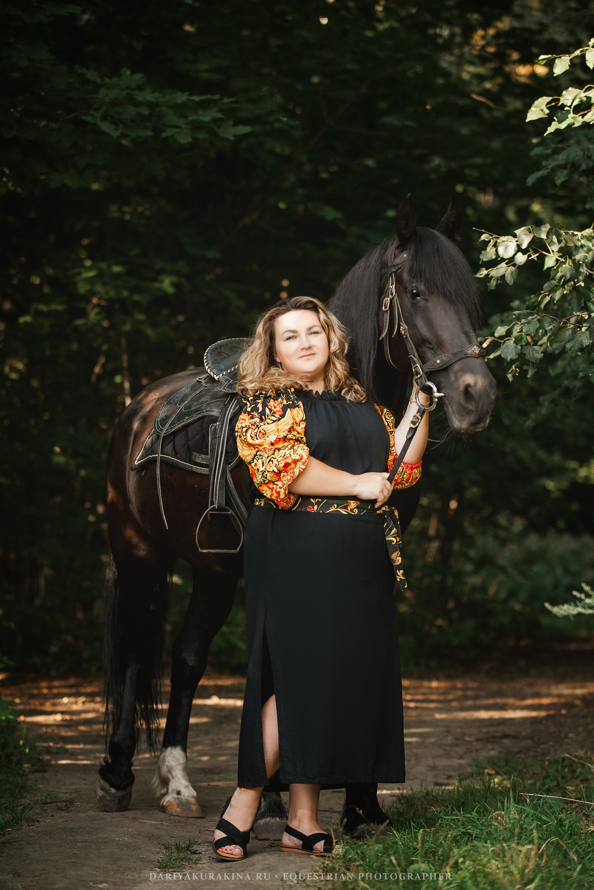 Мария и Пена. Конный фотограф Куракина Дарья • Фотосессии с лошадьми