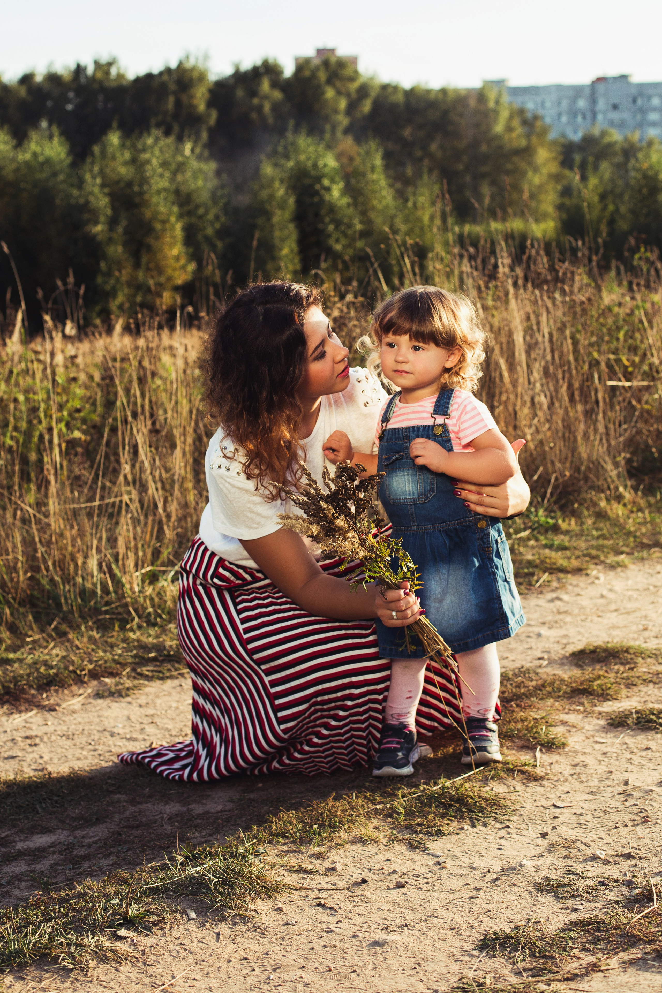 Мини-прогулка в поле. Семейный фотограф Фрязино Зрячева Кристина