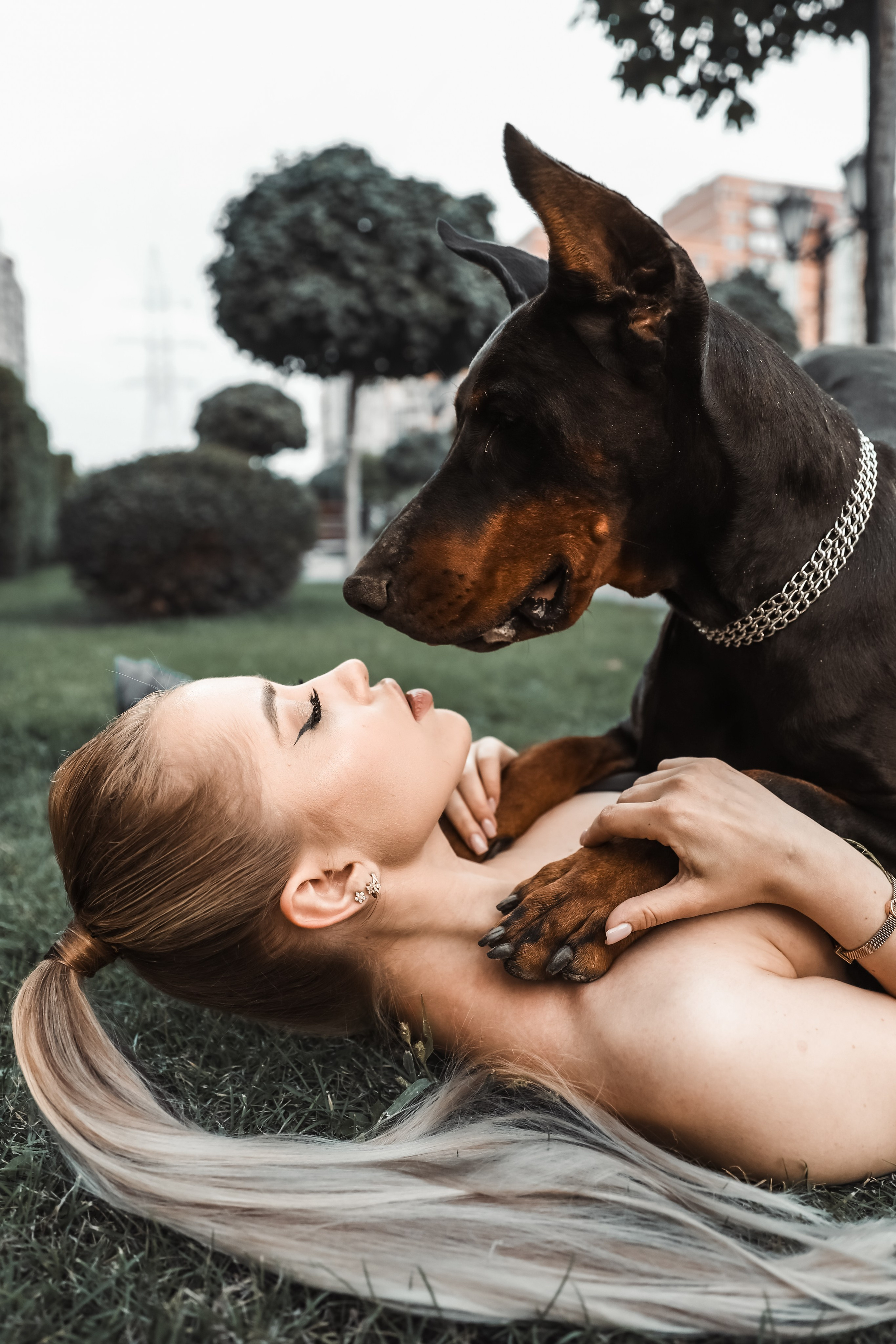 ПРОЕКТ «ДОБЕРМАНЫ». Photographer Viktoriya Markushina «My world throug»