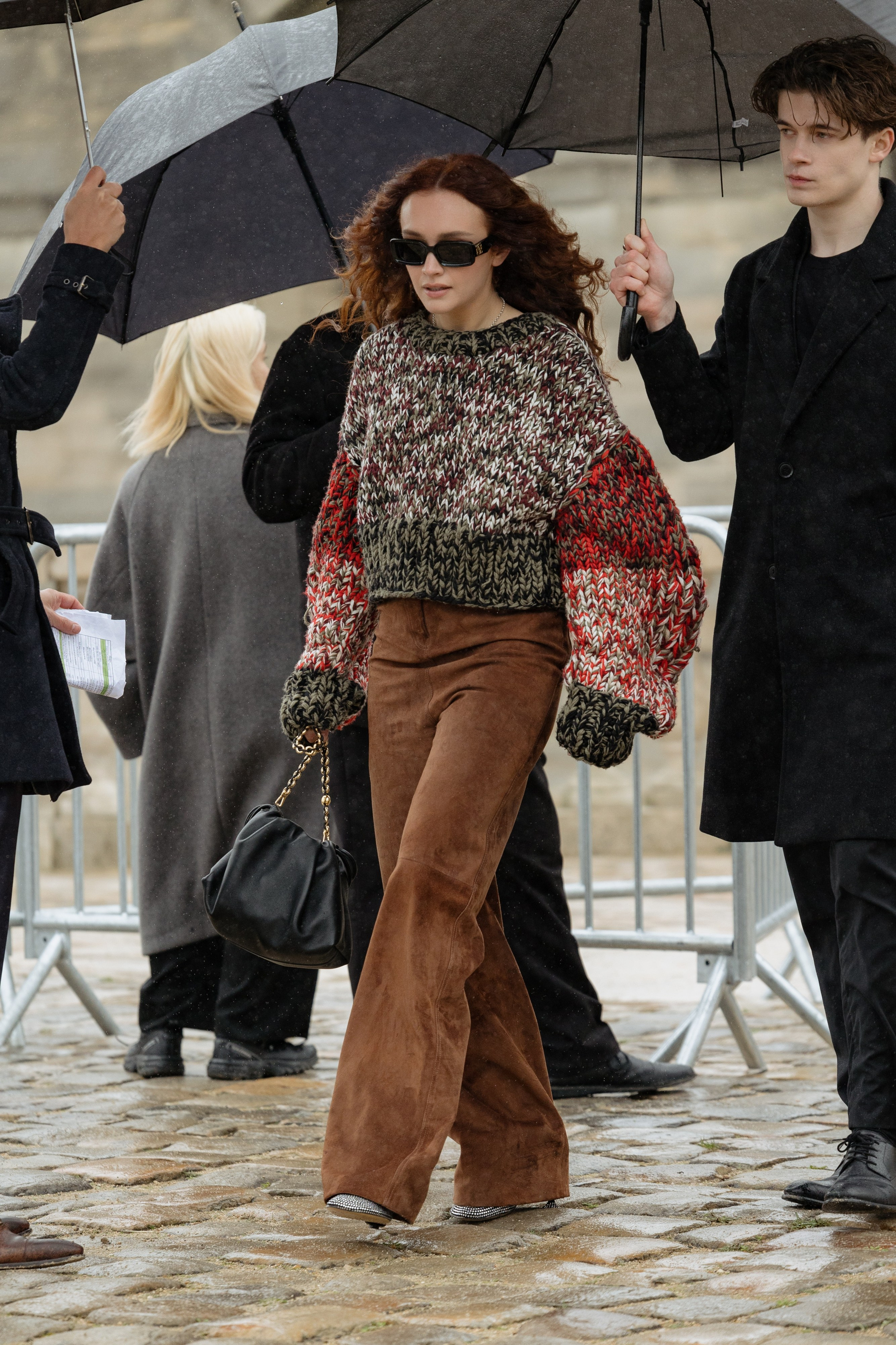 LOEWE PFW WOMENSWEAR FALL-WINTER 24/25. Photographer in Milan Ivan Goncharov