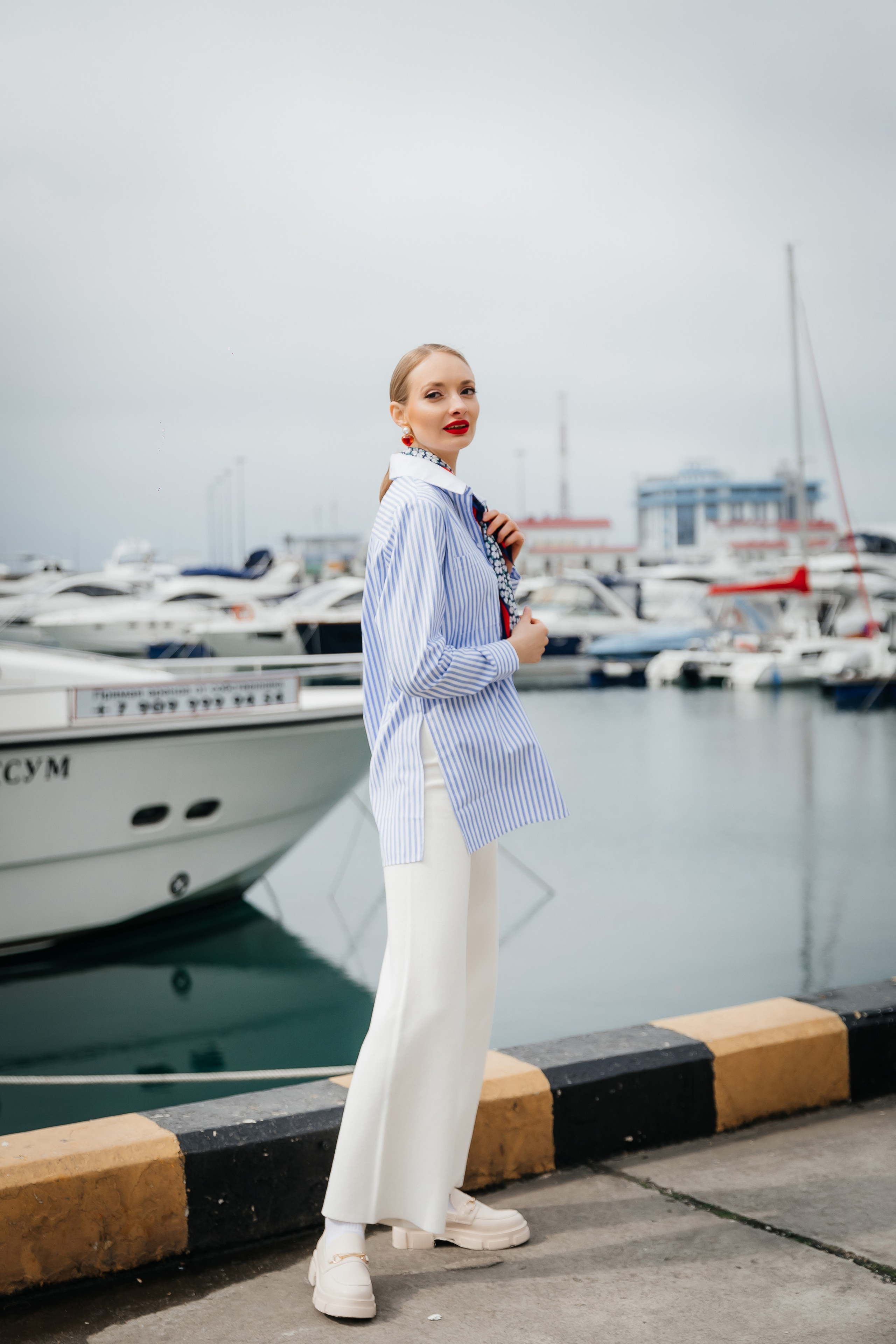 В морском порту. Свадебный и семейный фотограф Краснодарский край