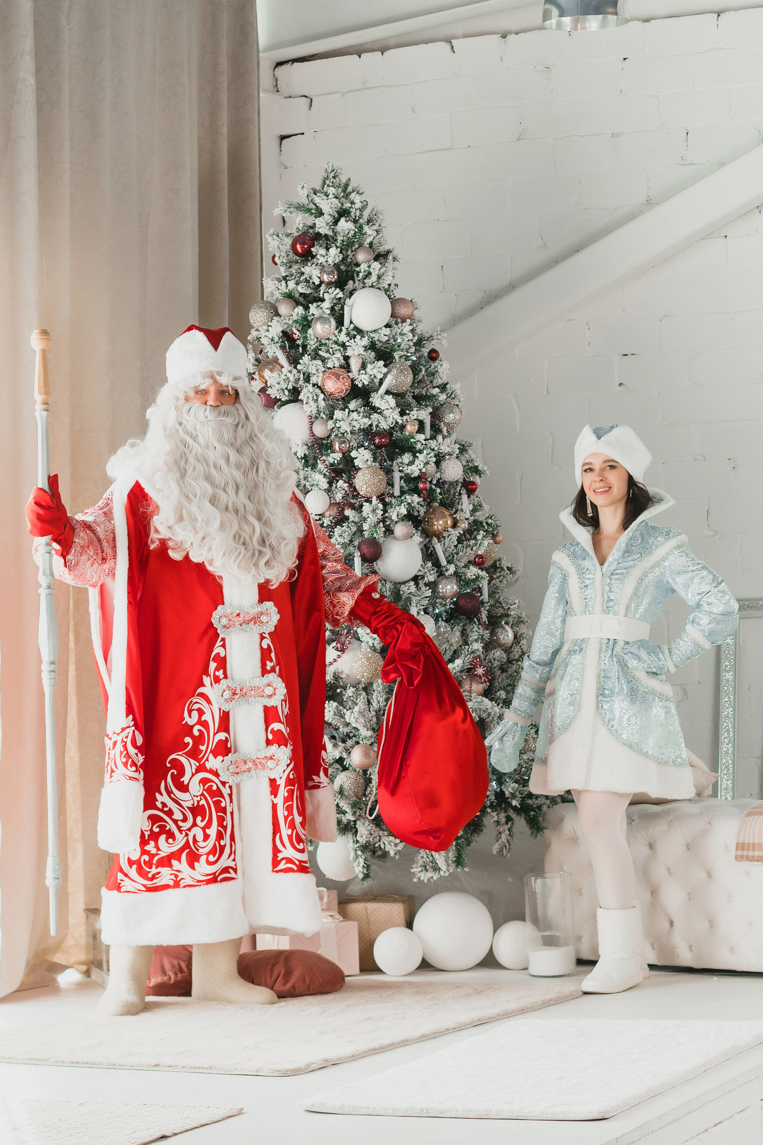 Дед Мороз и Снегурочка. Свадебный и семейный фотограф в Саратове Злата Терещук