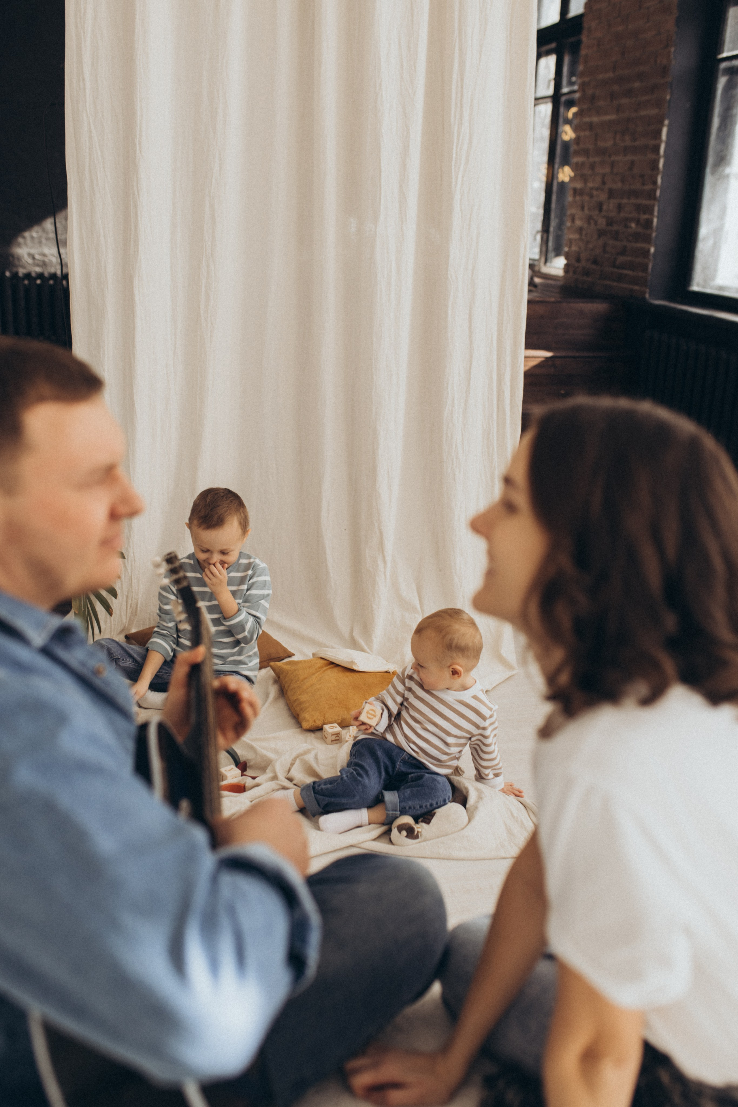 Сергей, Настя и мальчишки. Свадебный и семейный фотограф в Белгороде Евгения Курочкина