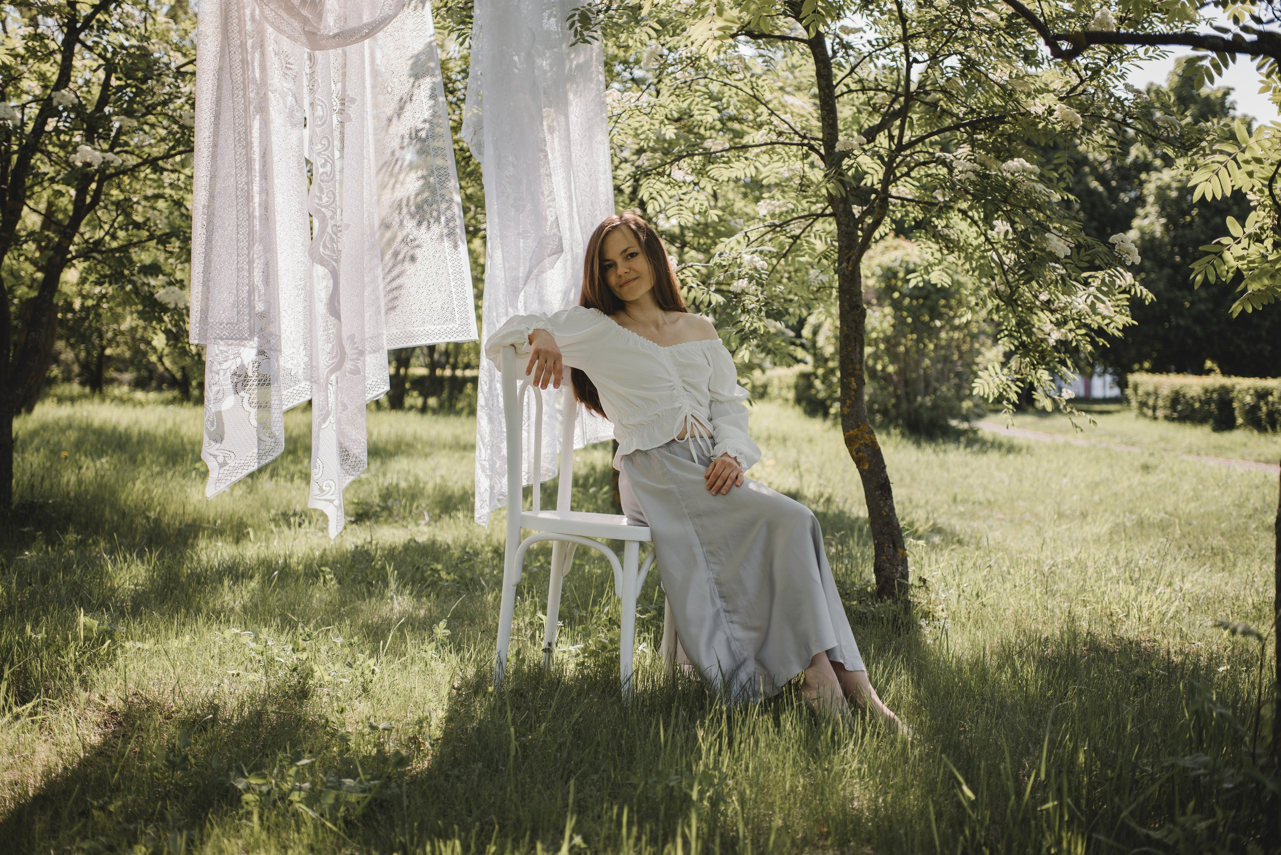 Лариса. Летнее настроение. Фотограф Людмила Белова