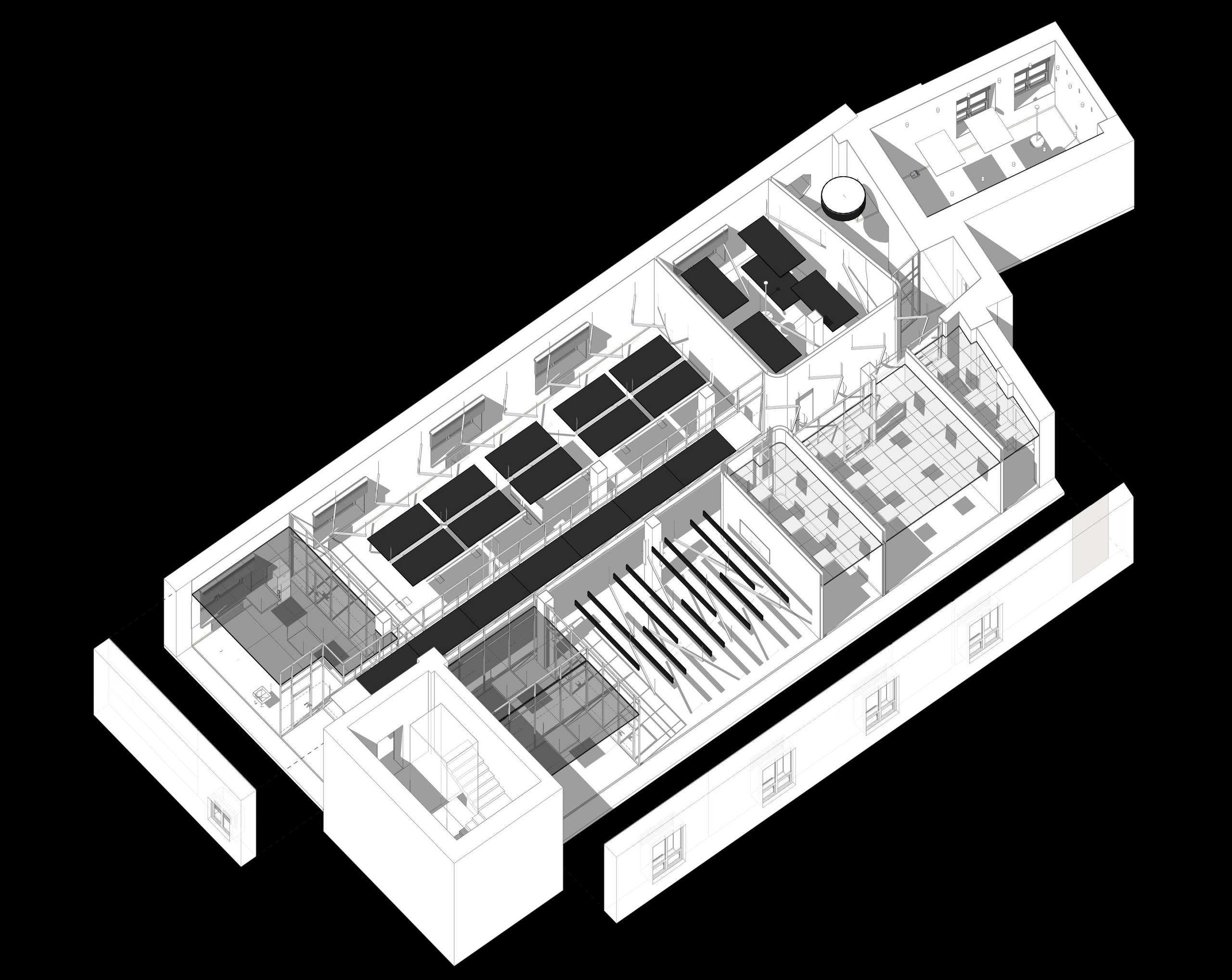 План потолков в офисных помещениях. Дизайн потолка в офисе