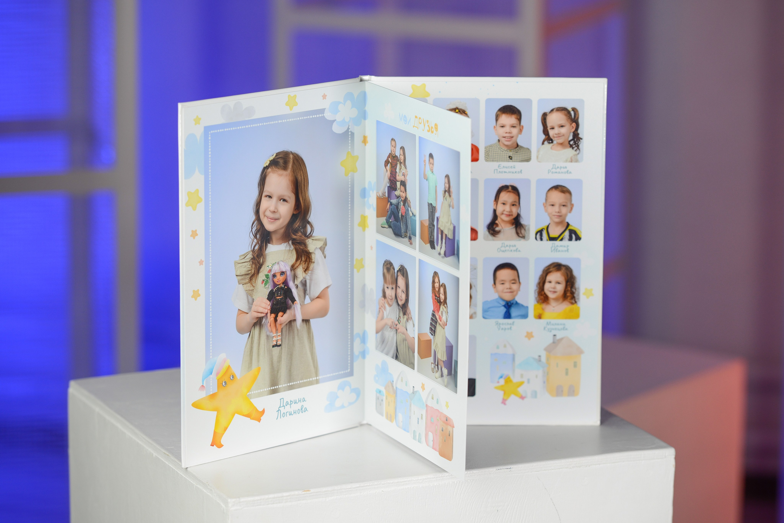 Альбом на 2 разворота. Татьяна Гойда портретный и семейный фотограф Ленск. Выпускные альбомы