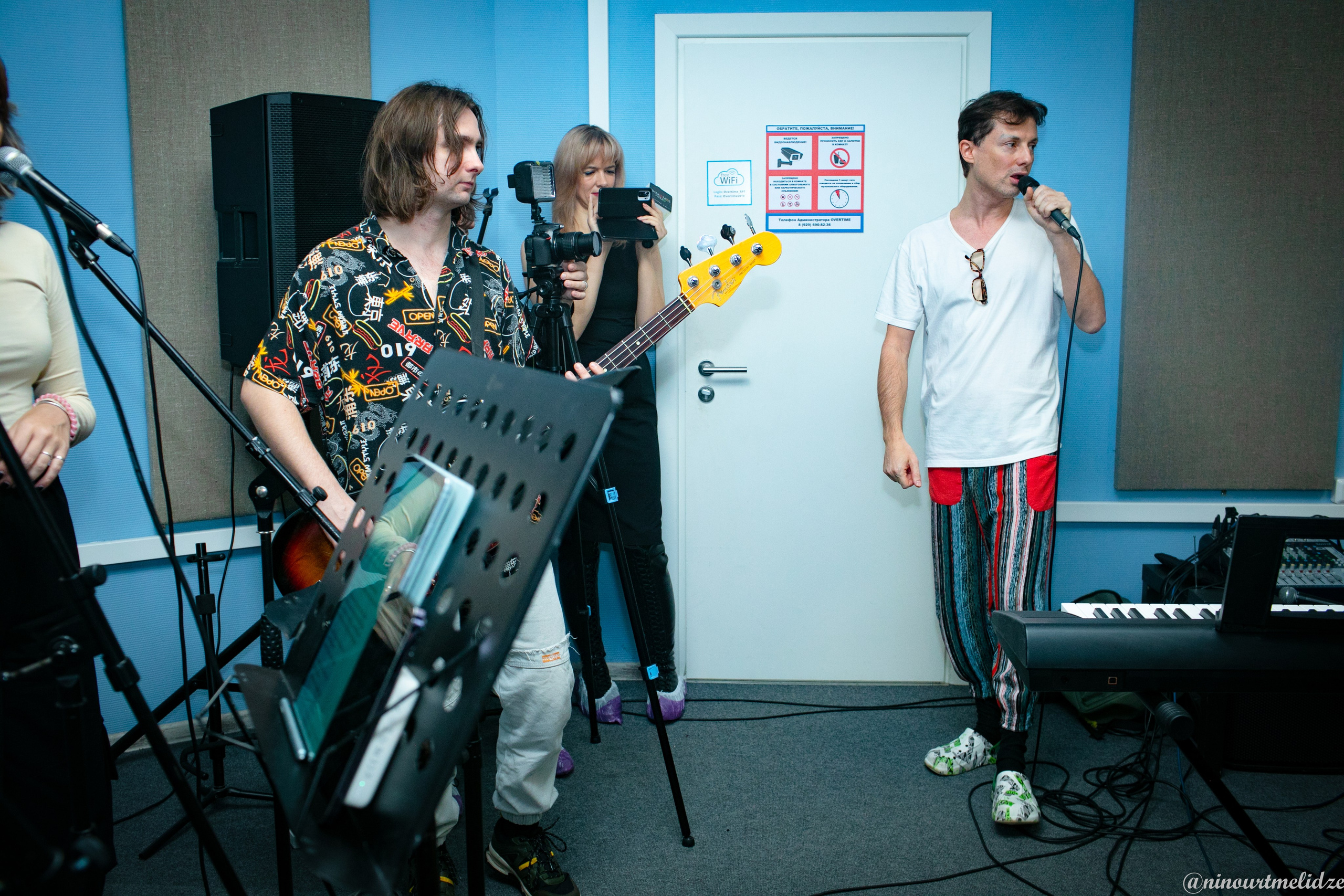 Репетиция Сергея Арутюнова. Art photographer Nino