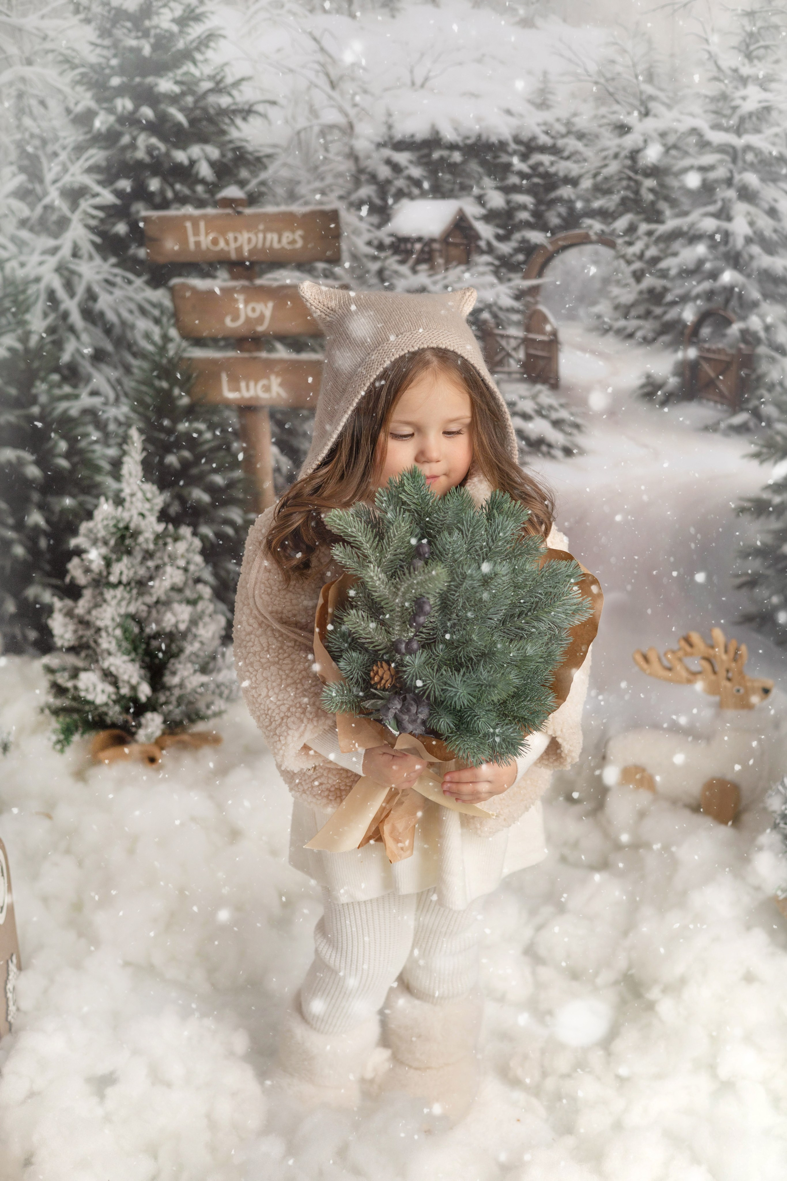 «Лесная опушка». «Вкадре» — фотосессия новорожденных Тула | детский фотограф в Туле