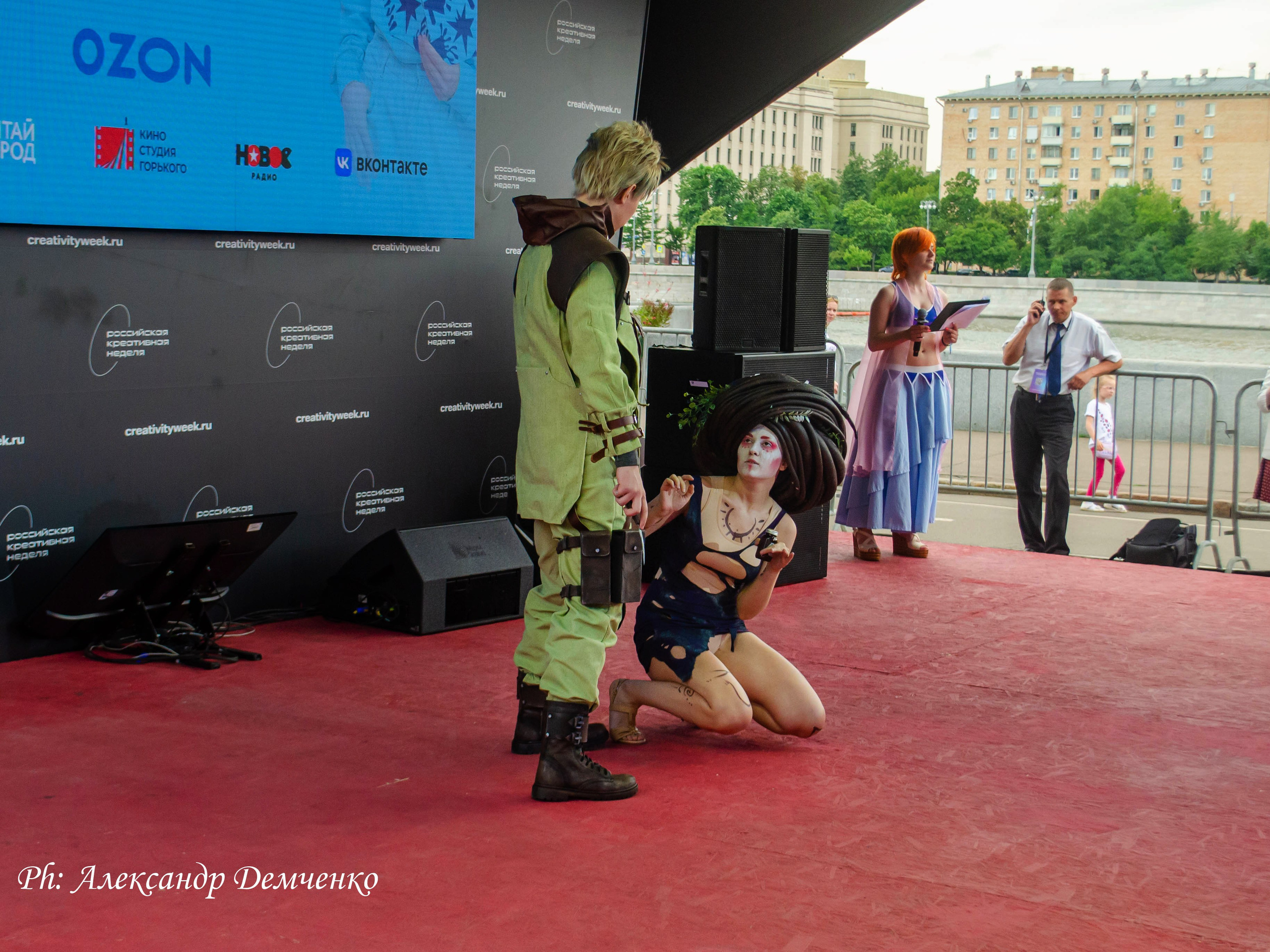 Фотосессия в Парке Горького на Лидеры молодого контента