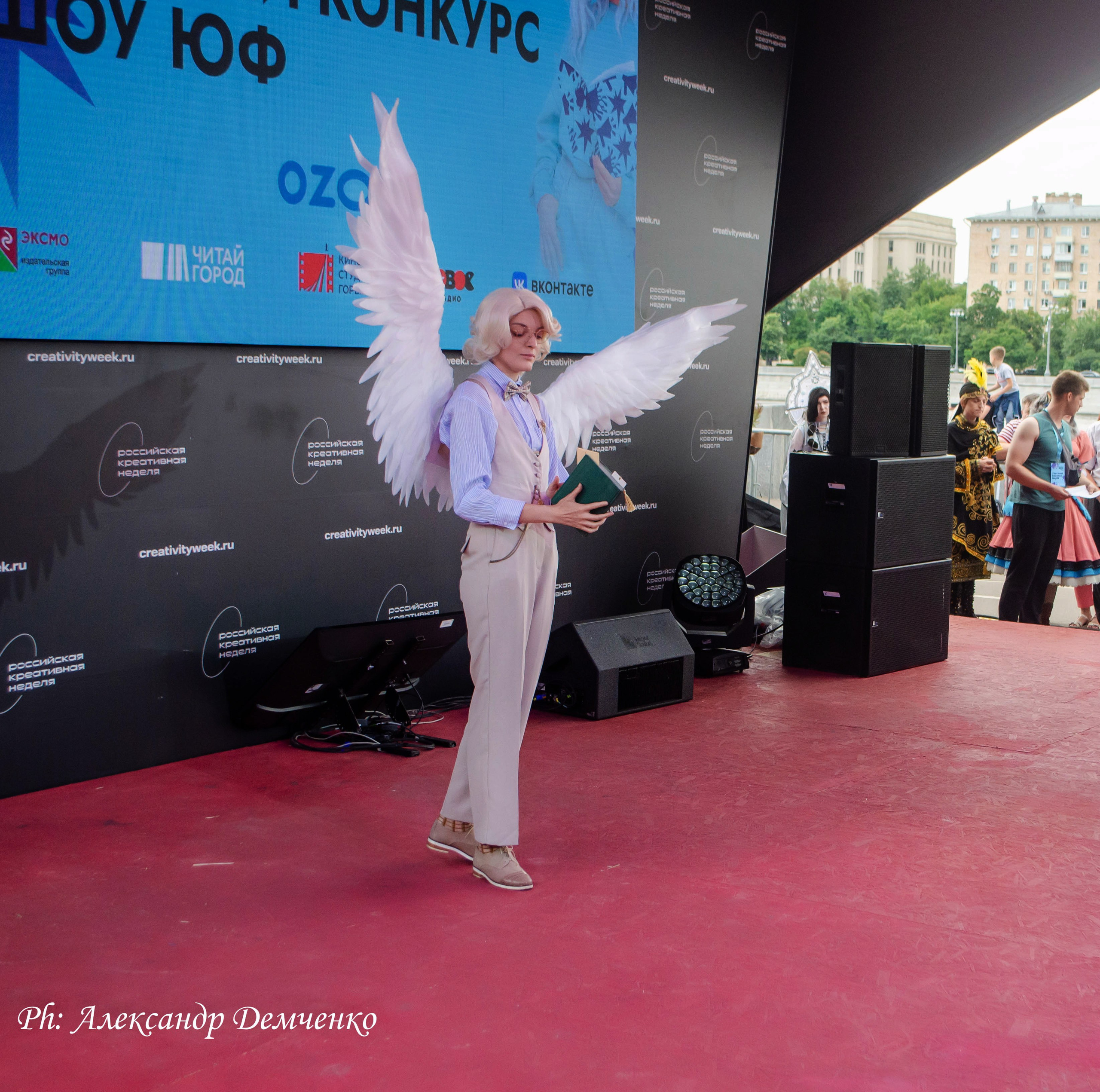 Фотосессия сцены в Москве на разных репортажных мероприятий