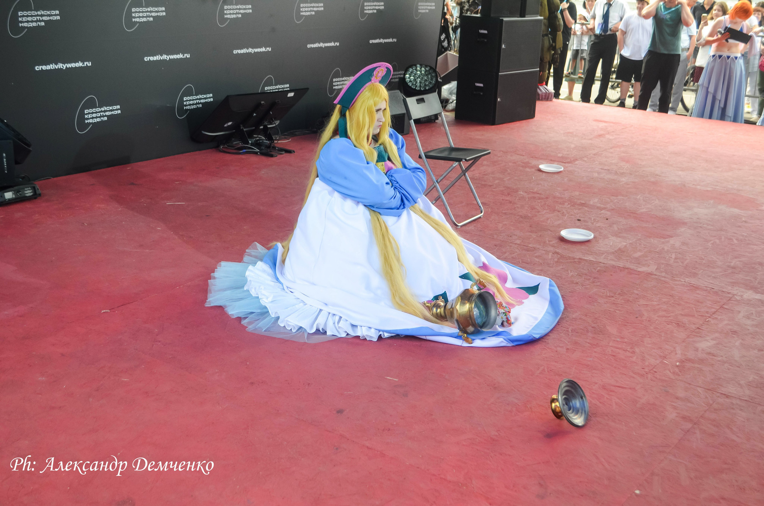 Фотосессия сцены в Москве на разных репортажных мероприятий