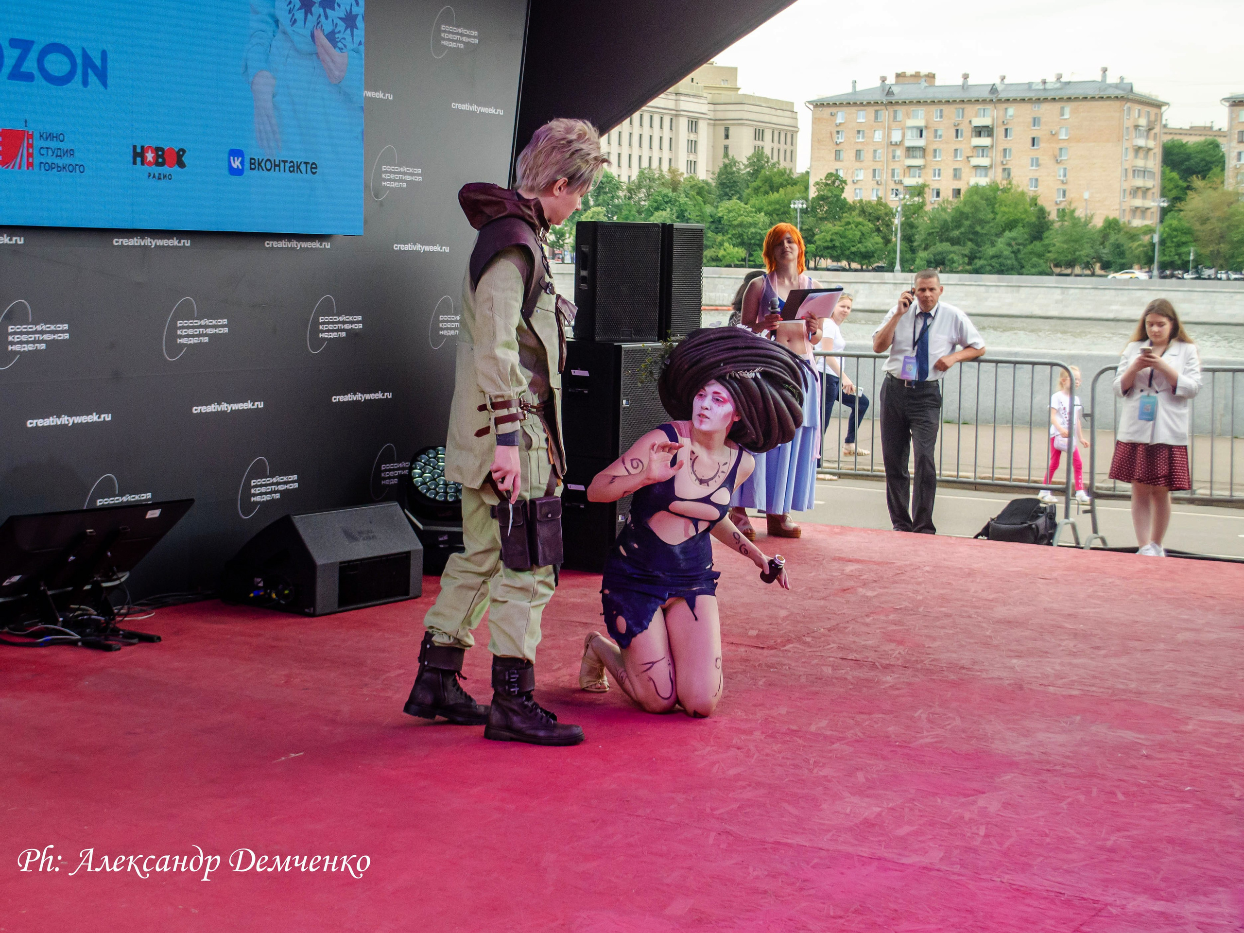 Фотосессия в Парке Горького на Лидеры молодого контента