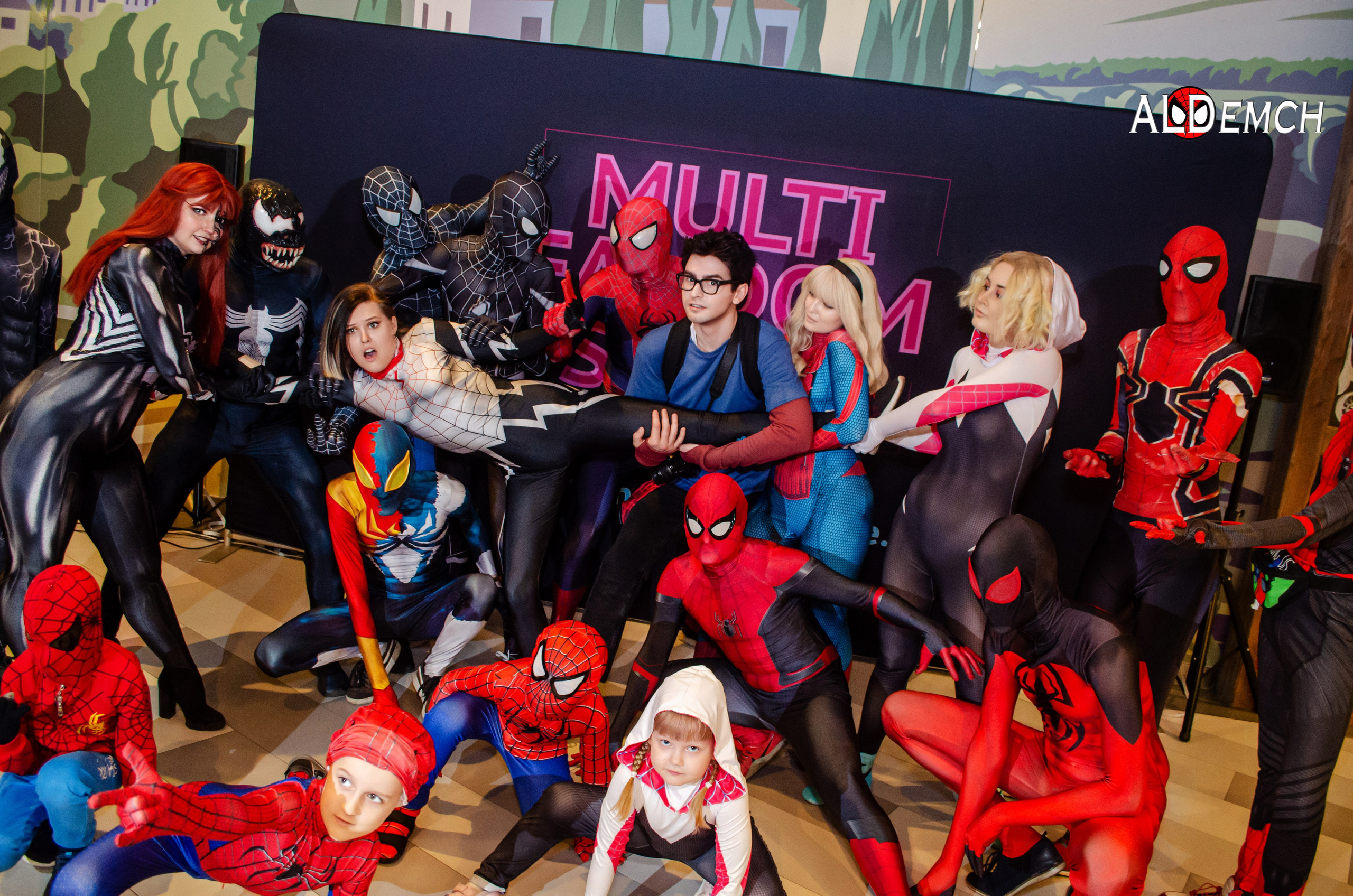 Фотосессия на Дне рождения Человека-Паука в Москве