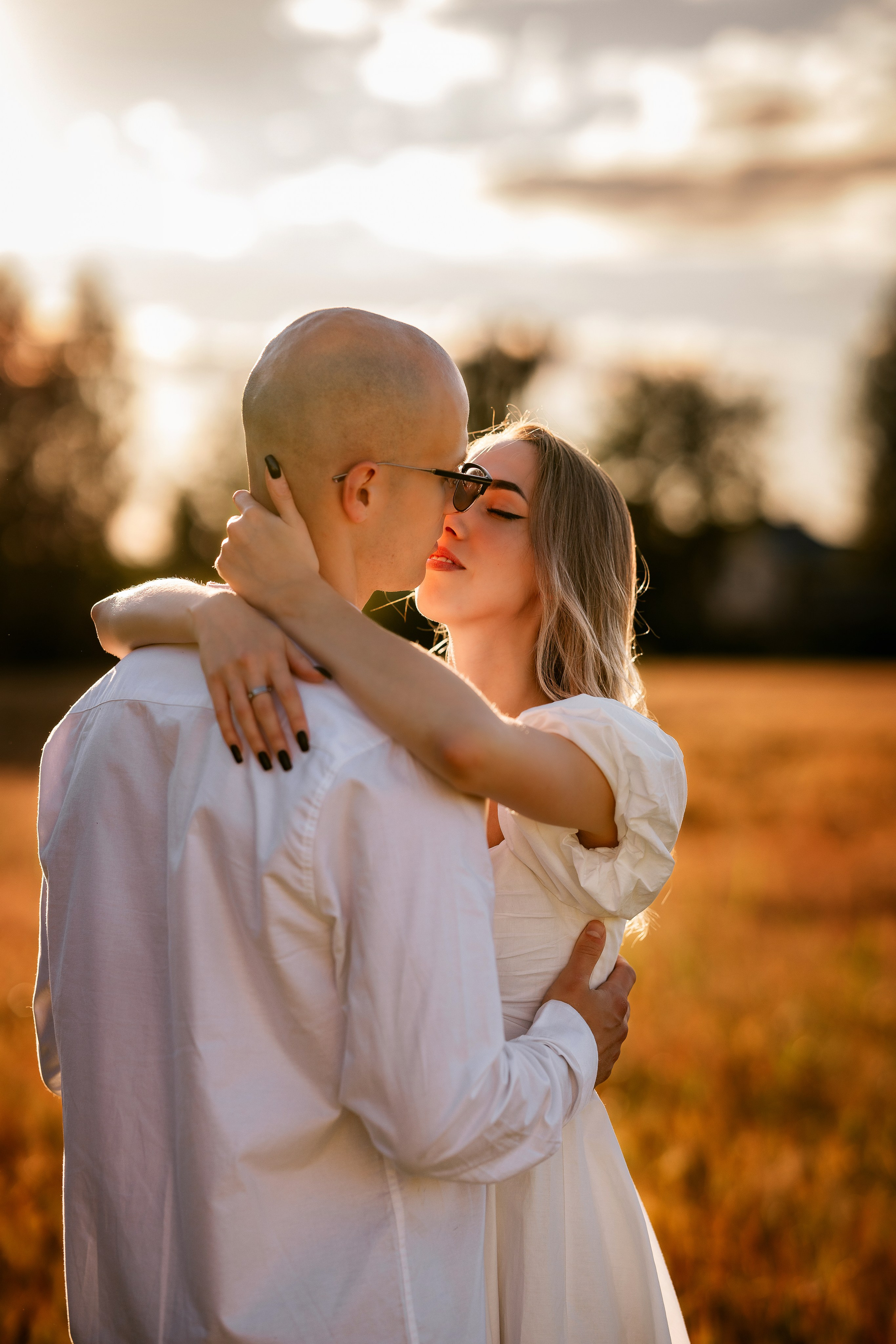 Лавстори в пшенице. Женский и семейный фотограф в Москве Виктория