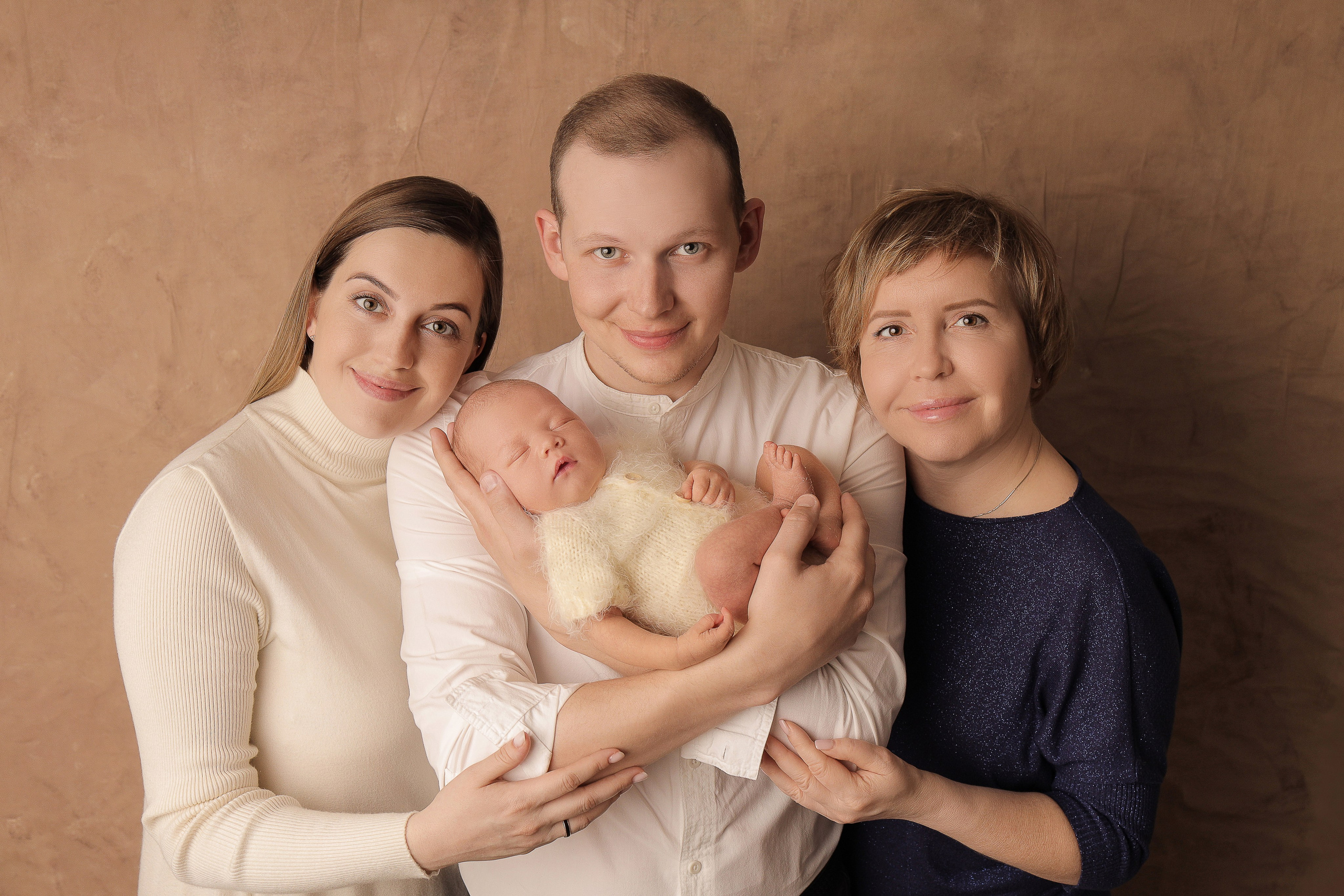 Мальчики новорожденные. Фотограф новорожденных в Новокузнецке Анна Горошникова