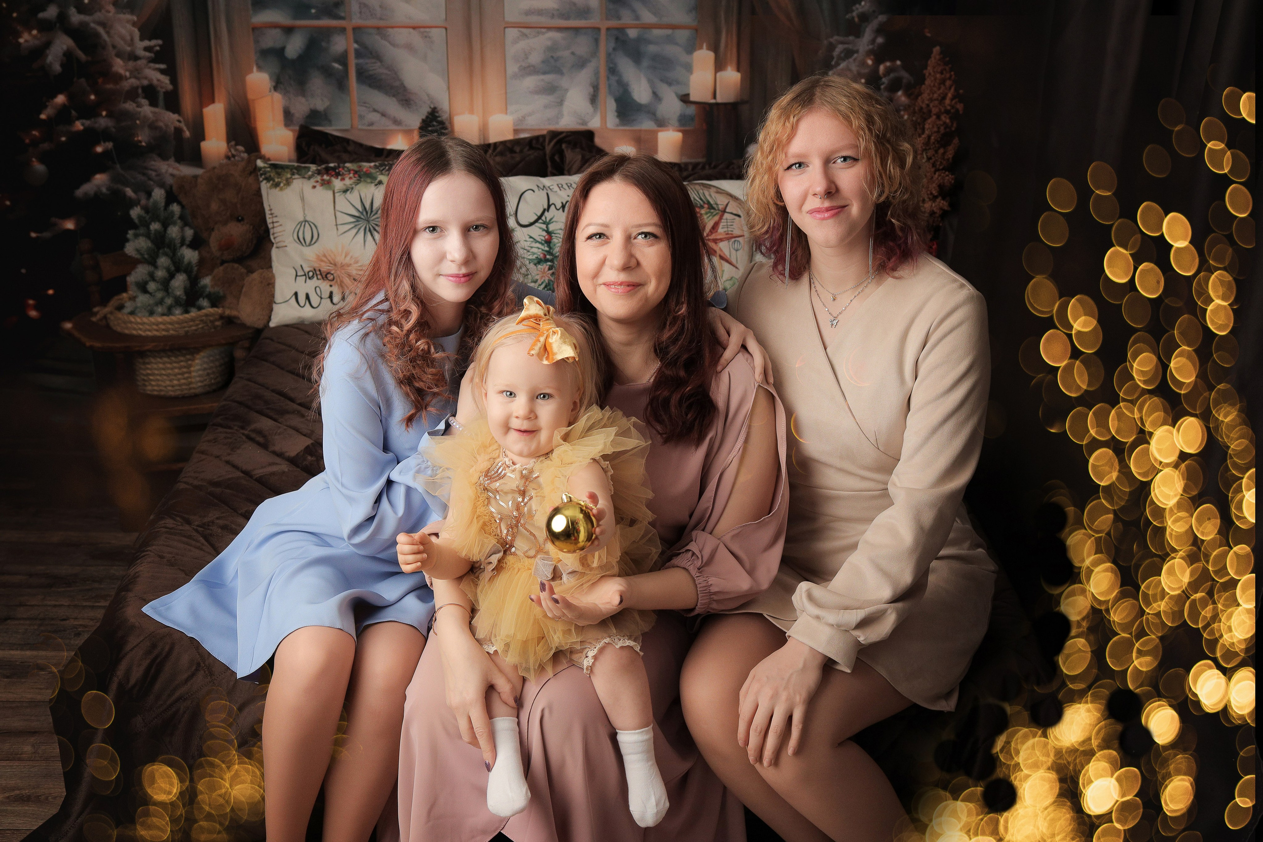 Милаша, 1 годик. Фотограф новорожденных в Новокузнецке Анна Горошникова