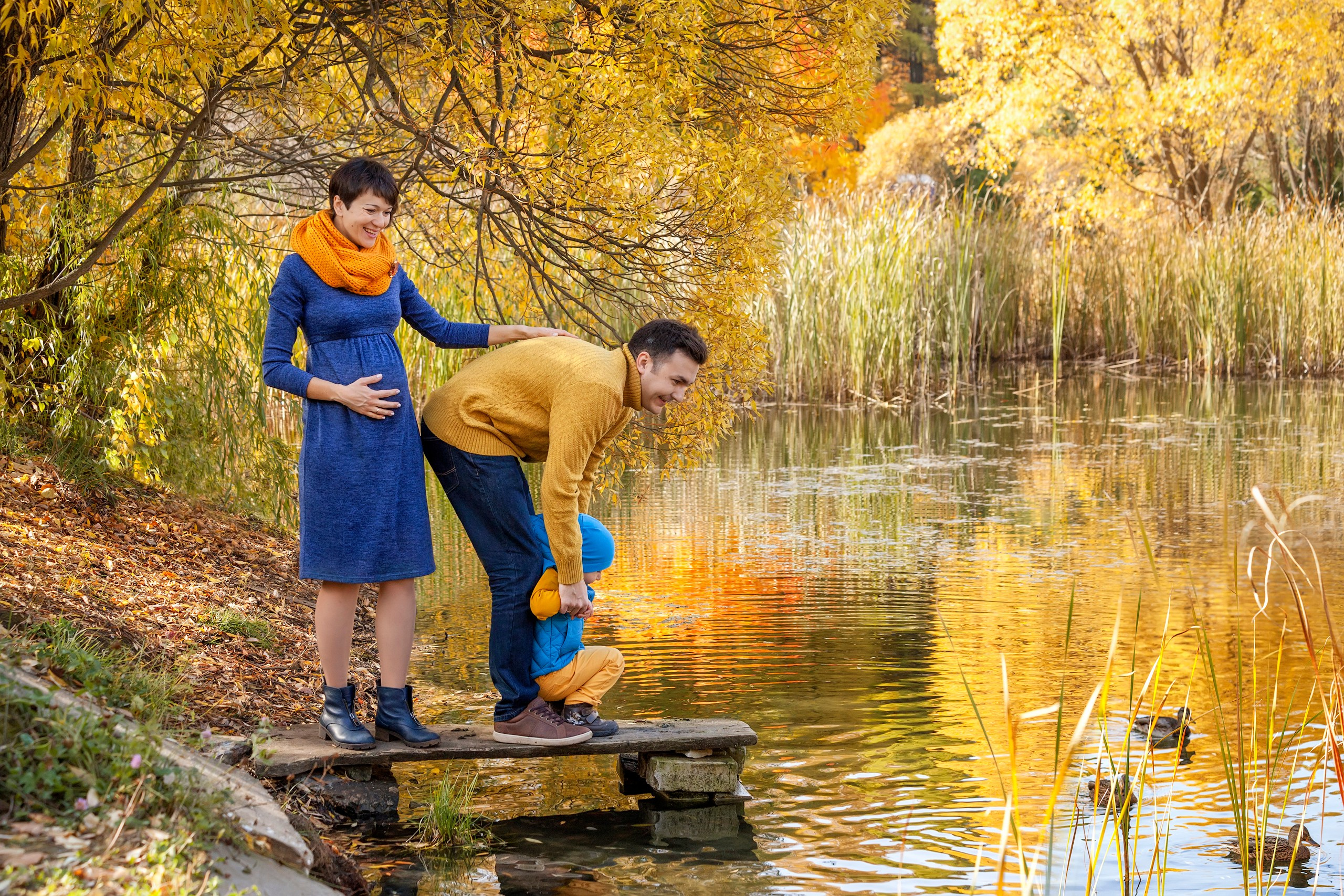 Семейная съёмка в дендрарии - фотограф в Ульяновске Янкаускене Наталья