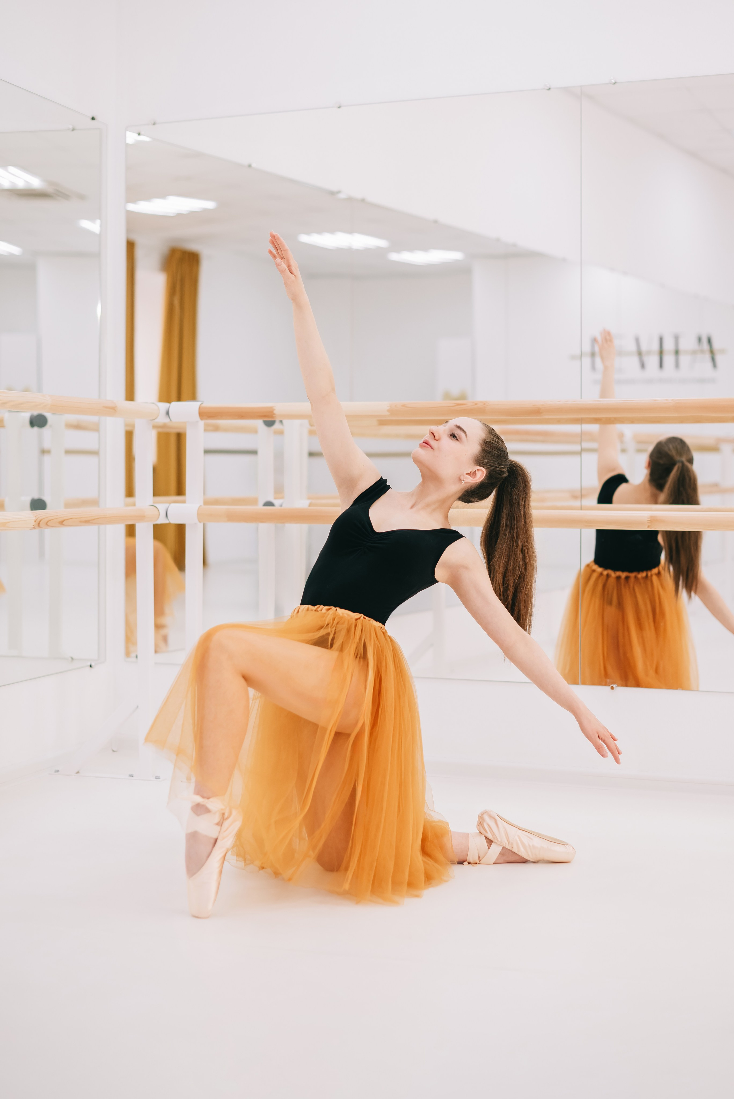 Фотосессия для балетной студии LEVITA