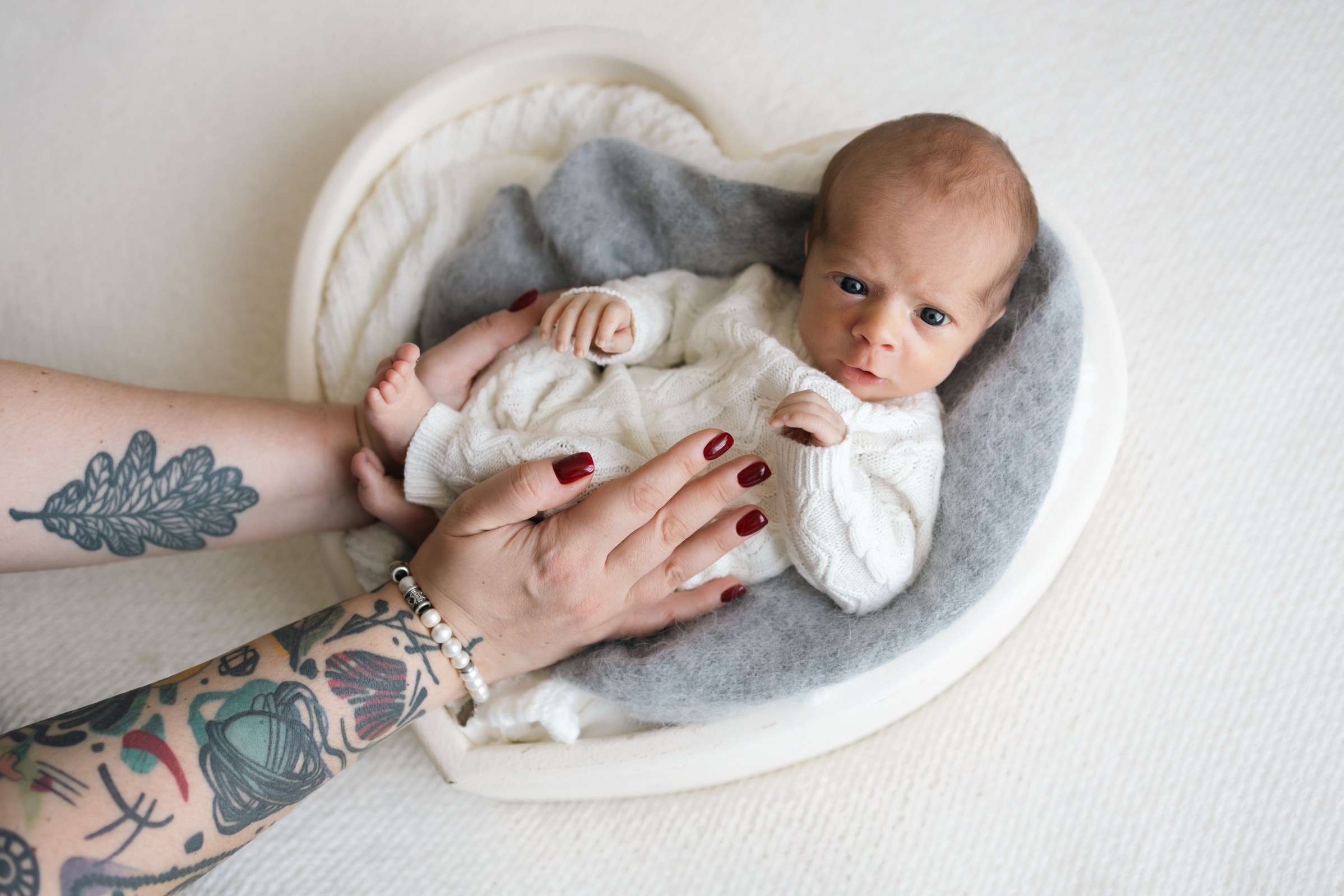 Ньюборн съёмка. Фотограф новорождённых в городе Щёлково и Москве Екатерина Фоменко