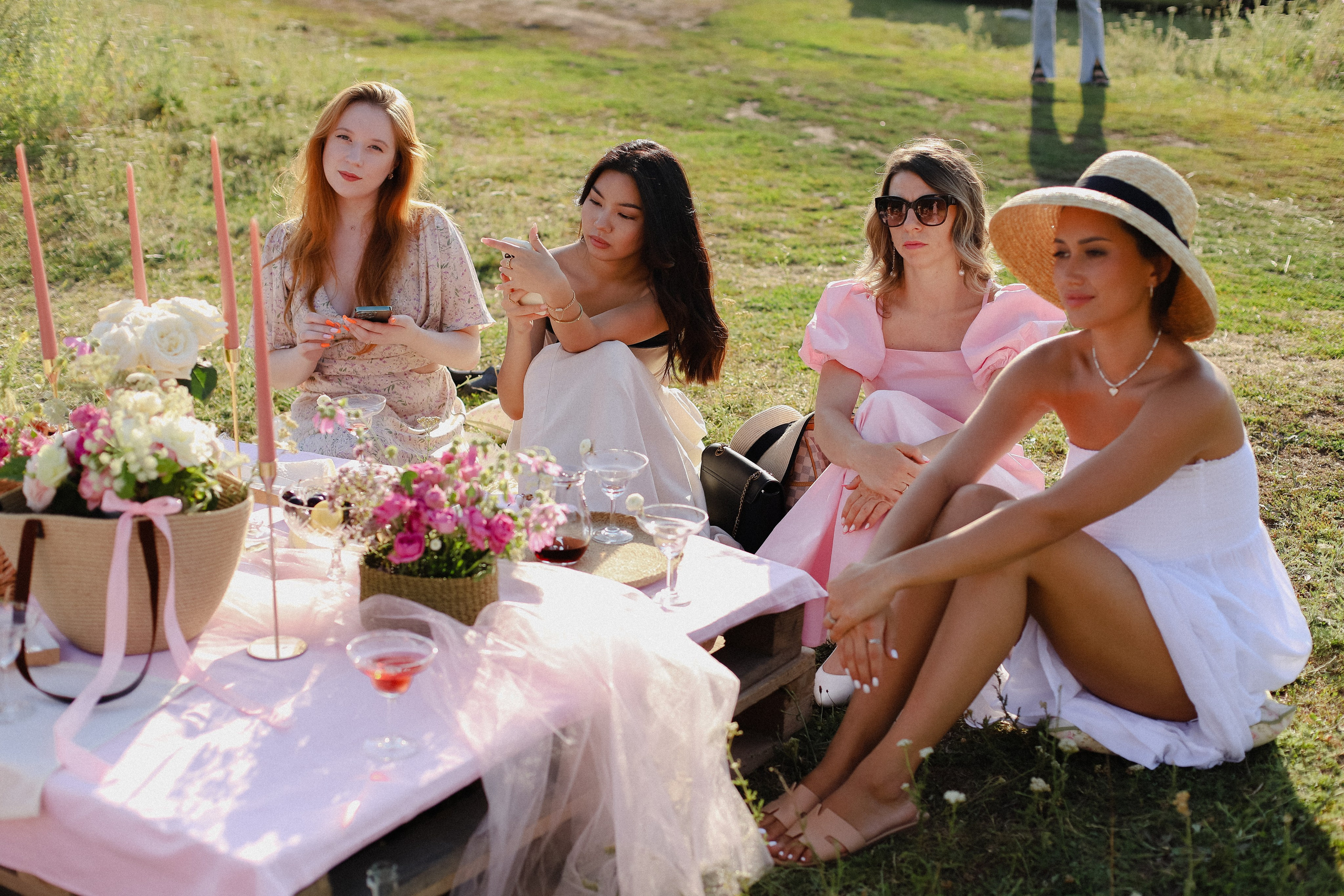 Женский пикник. Фотограф в Алматы и Москве Даша Пушкина