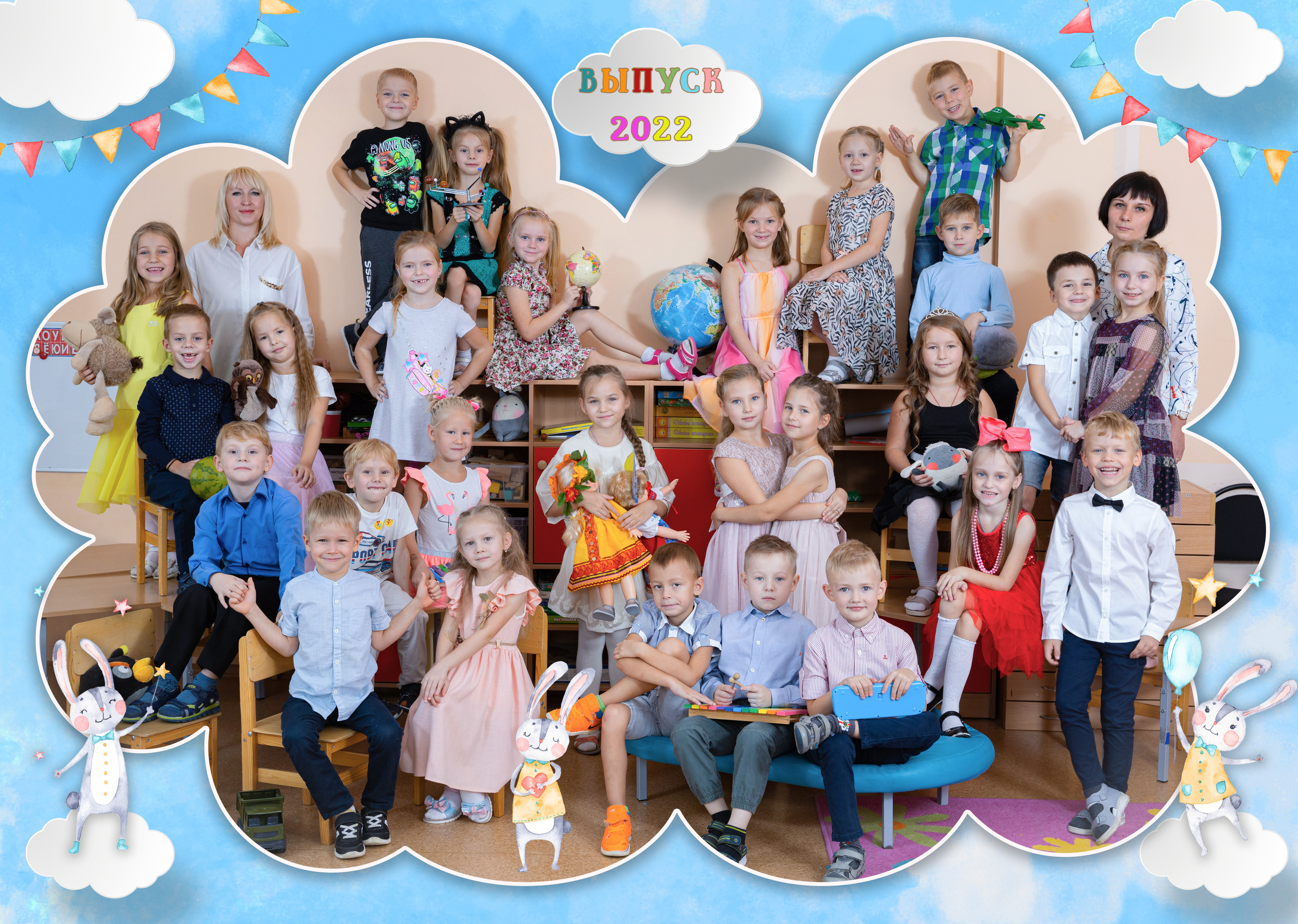 Общая фотография детский сад. Фото, видео, авторские выпускные альбомы в Нижнем Новгороде