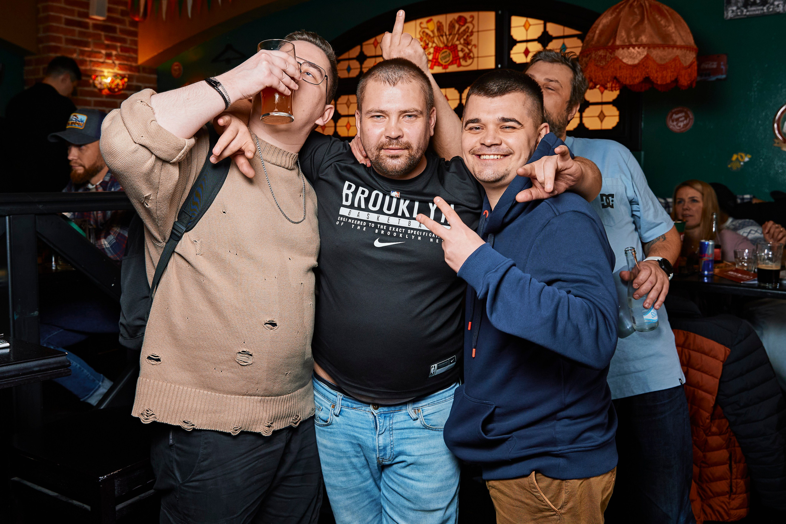 Новогодние выходные в Harat’s pub. Фотограф Александра Иванова